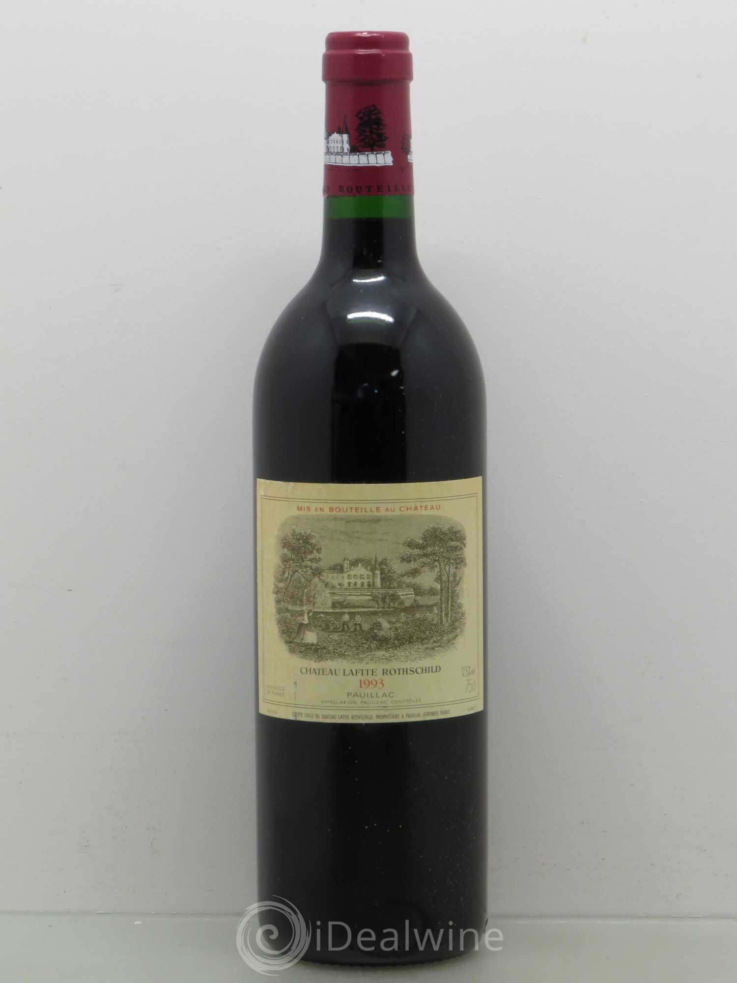 Château Lafite Rothschild 1er Grand Cru Classé 1993 - Lot de 1 bouteille - 0