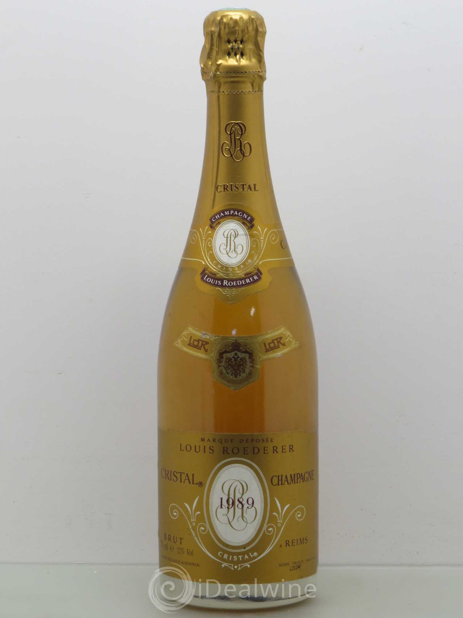 Cristal Louis Roederer 1989 - Lot de 1 bouteille - 0