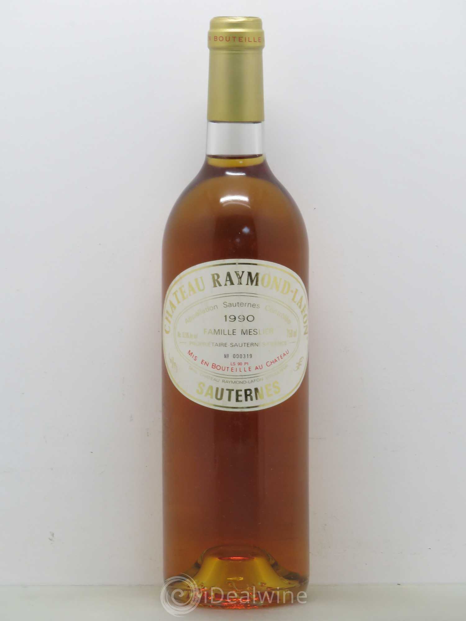 Château Raymond Lafon 1990 - Lotto di 1 bottiglia - 0