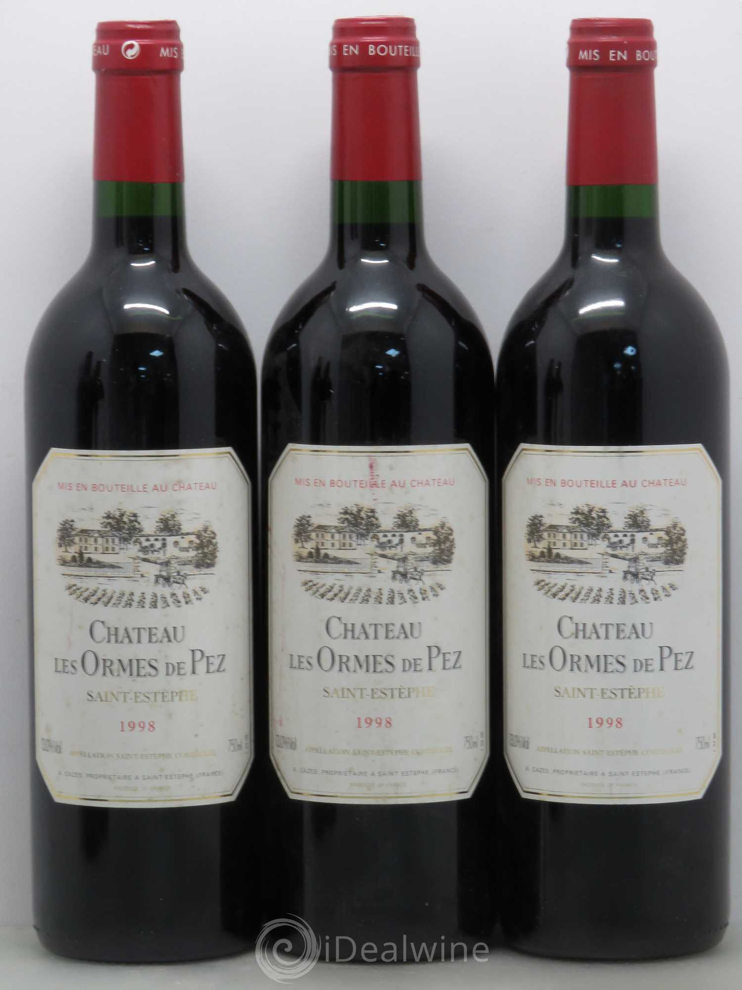 Château les Ormes de Pez 1998 - Lot de 5 bouteilles - 1