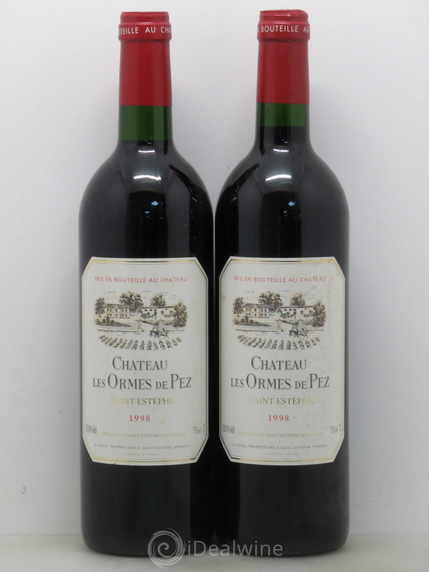 Château les Ormes de Pez 1998 - Lot de 5 bouteilles - 2