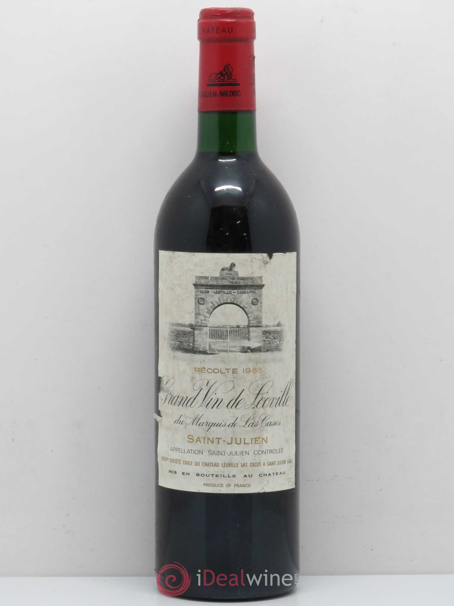 Château Léoville Las Cases 2ème Grand Cru Classé 1985 - Lot de 1 bouteille - 0