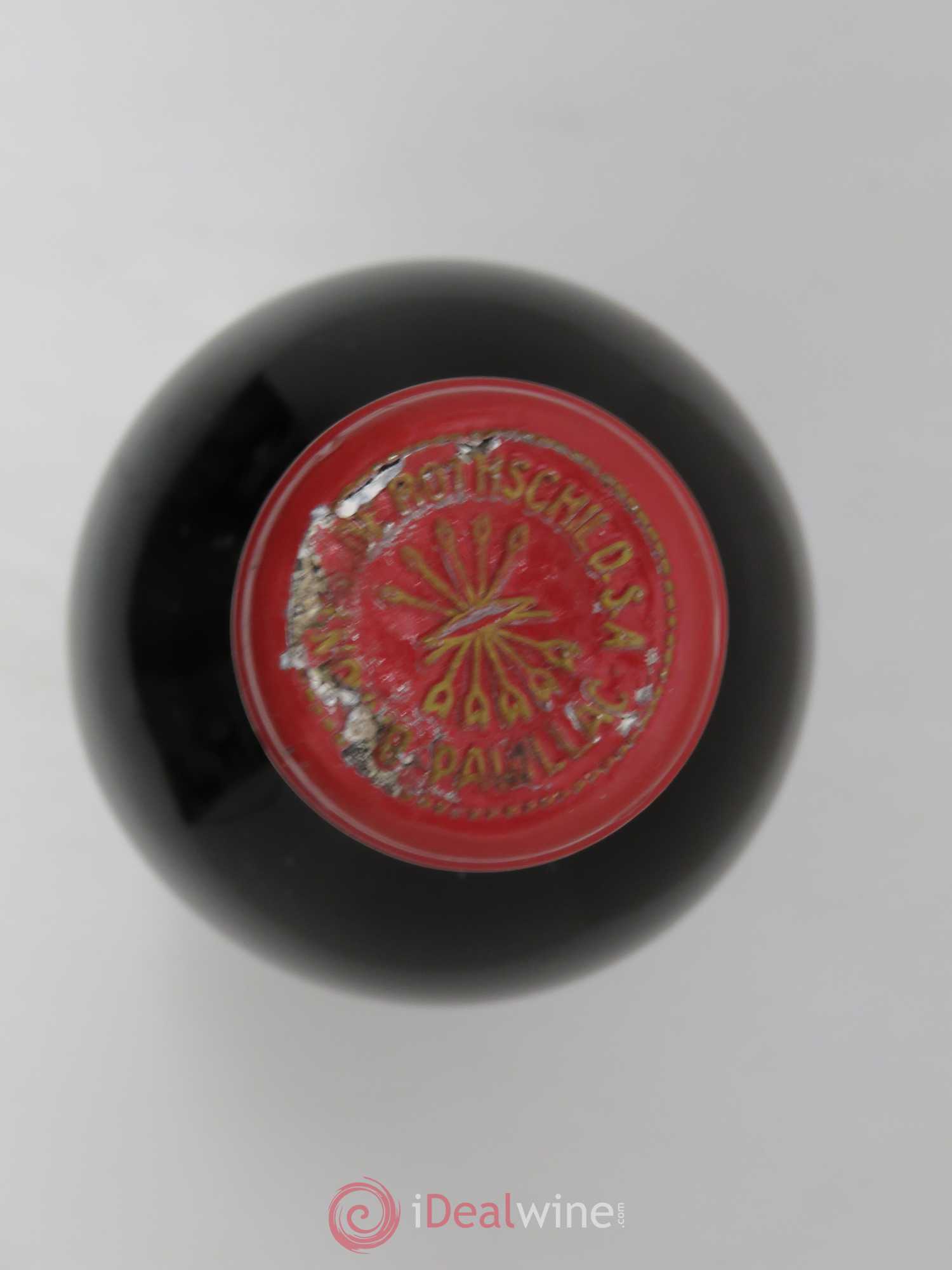 Château Mouton Rothschild 1er Grand Cru Classé 1986 - Lot de 4 bouteilles - 3