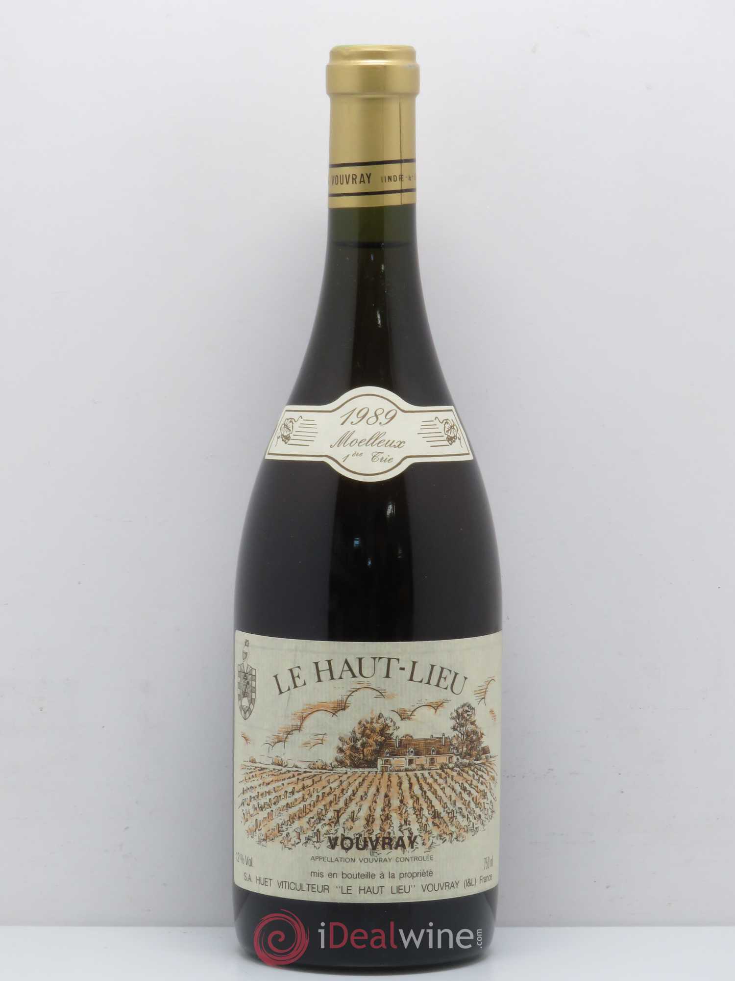 Vouvray Le Haut-Lieu Moelleux 1ère Trie Domaine Huet 1989 - Lotto di 1 bottiglia - 0