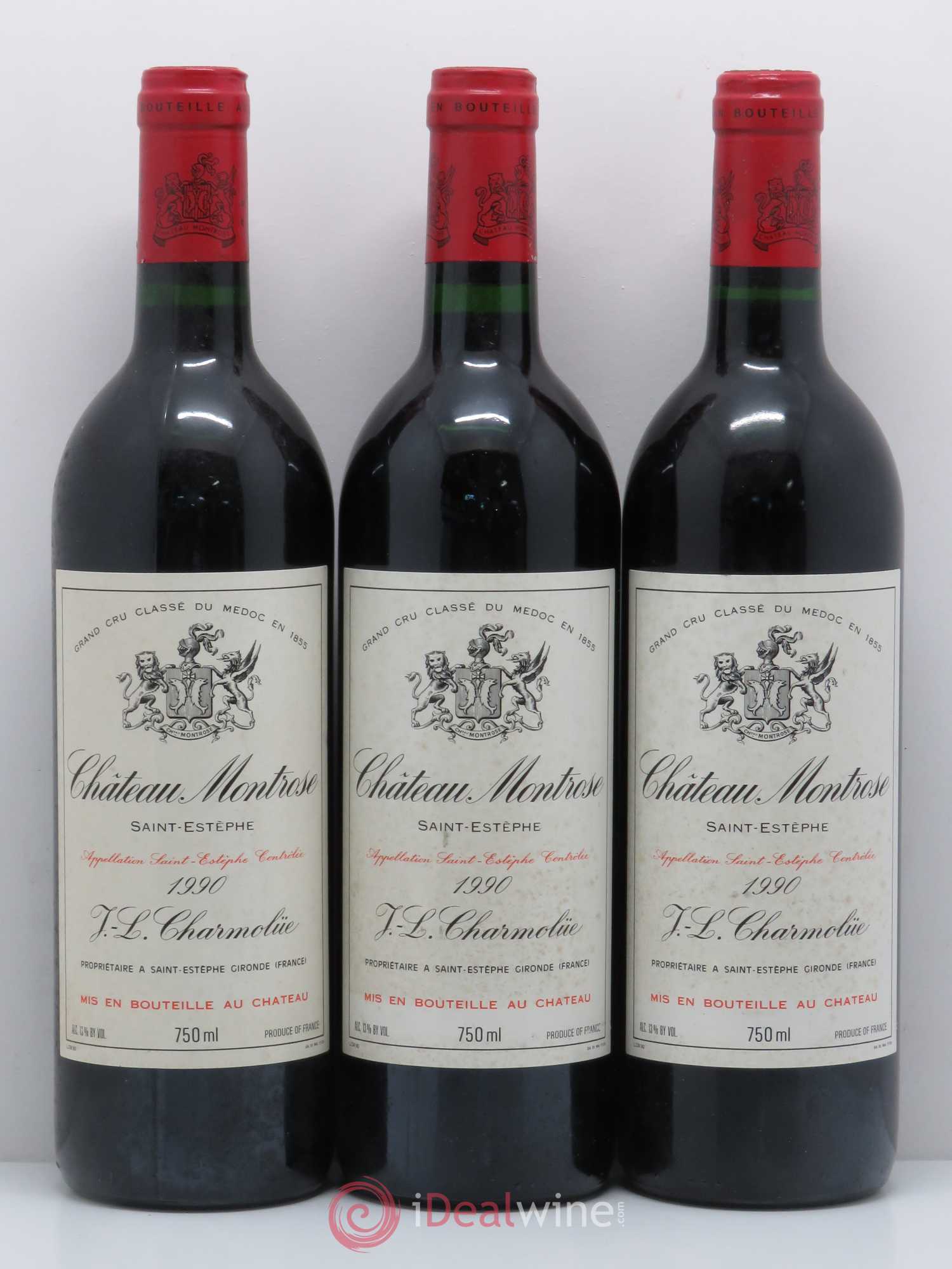 Château Montrose 2ème Grand Cru Classé 1990 - Lot de 6 bouteilles - 2