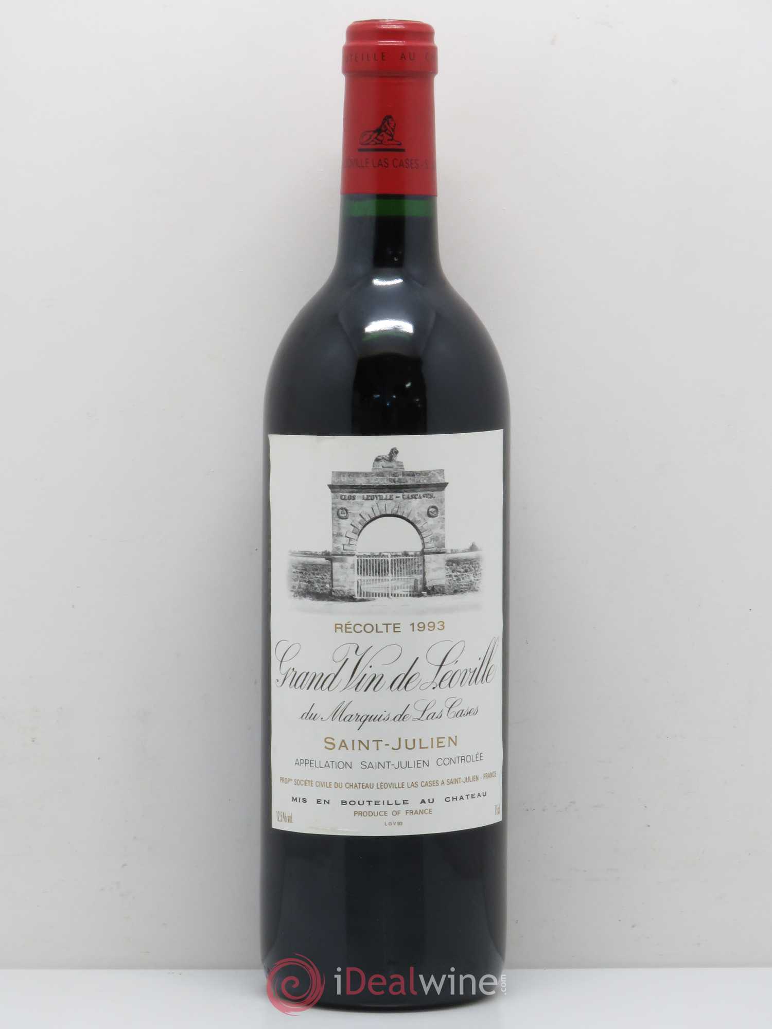 Château Léoville Las Cases 2ème Grand Cru Classé 1993 - Lot de 1 bouteille - 0