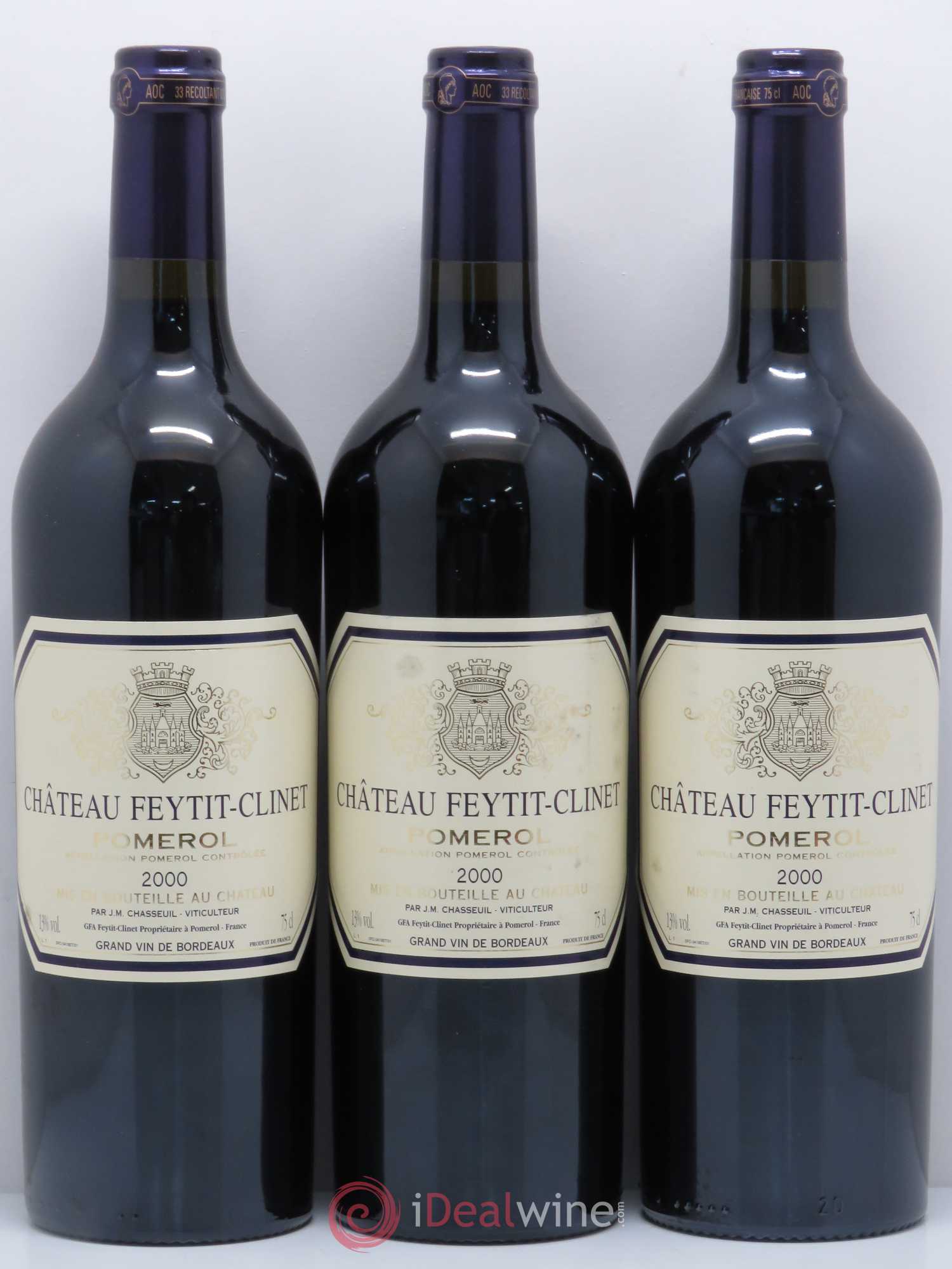 Château Feytit-Clinet 2000 - Lot de 12 bouteilles - 3