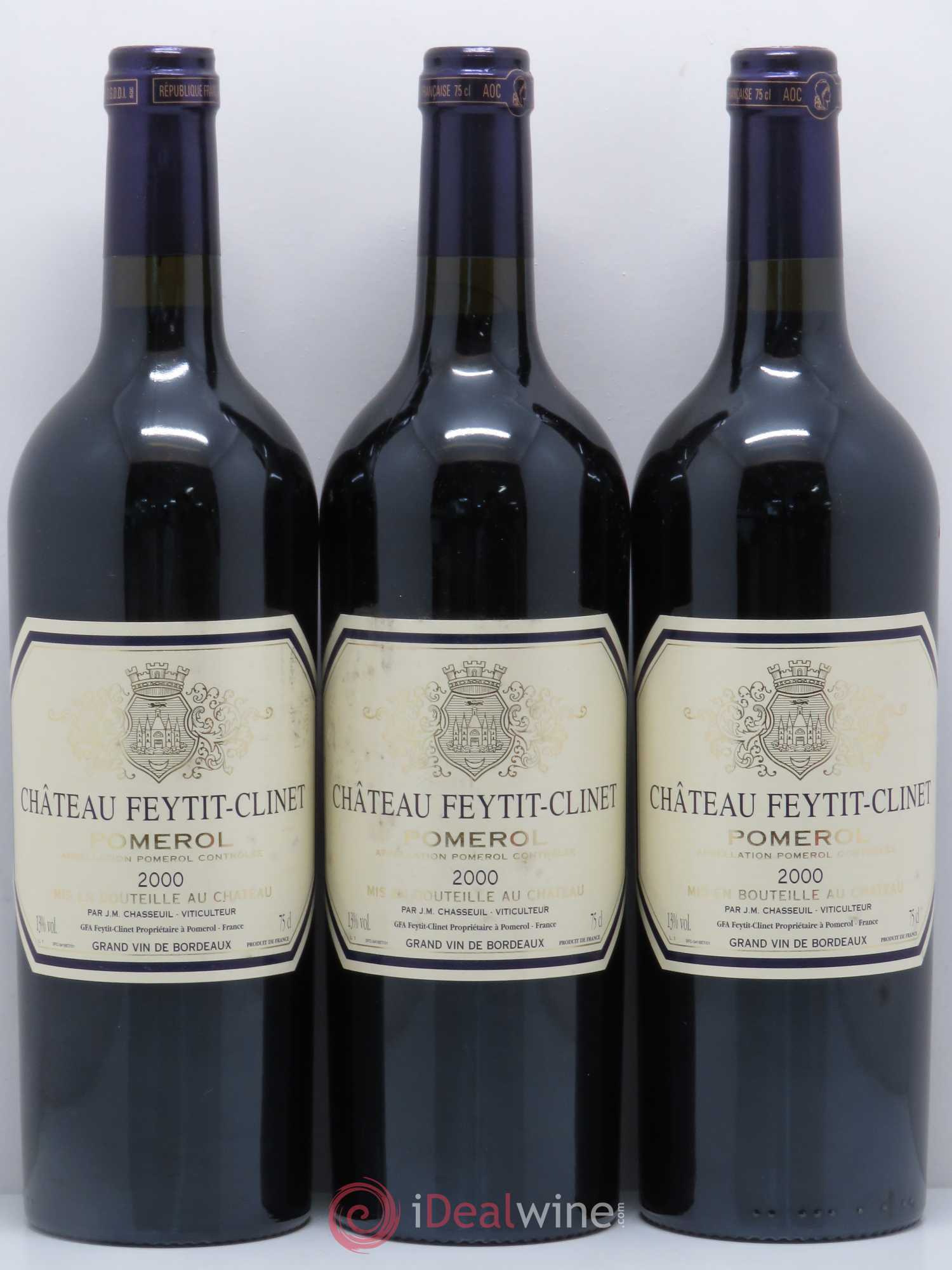 Château Feytit-Clinet 2000 - Lot de 12 bouteilles - 4