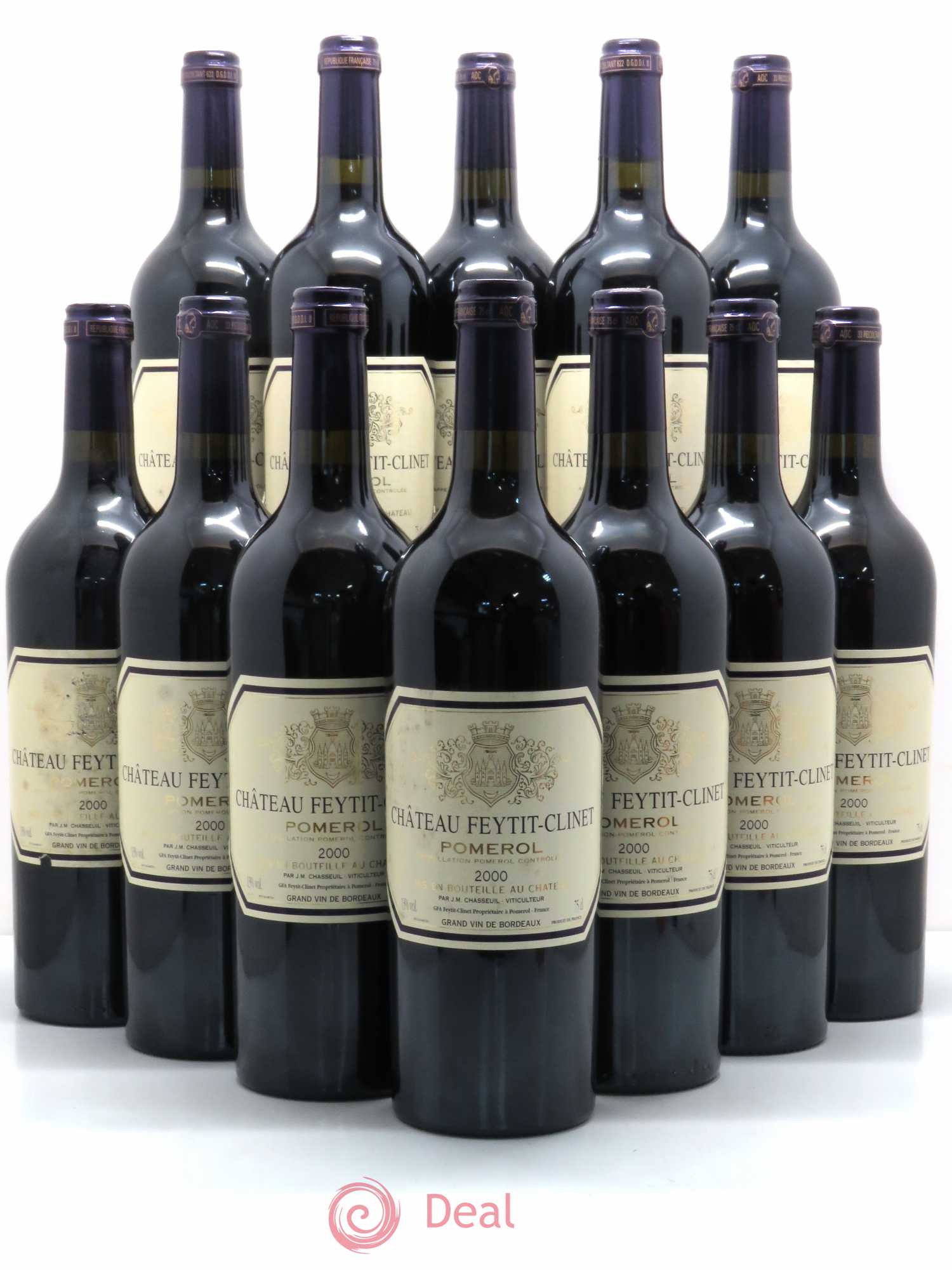 Château Feytit-Clinet 2000 - Lot de 12 bouteilles - 0