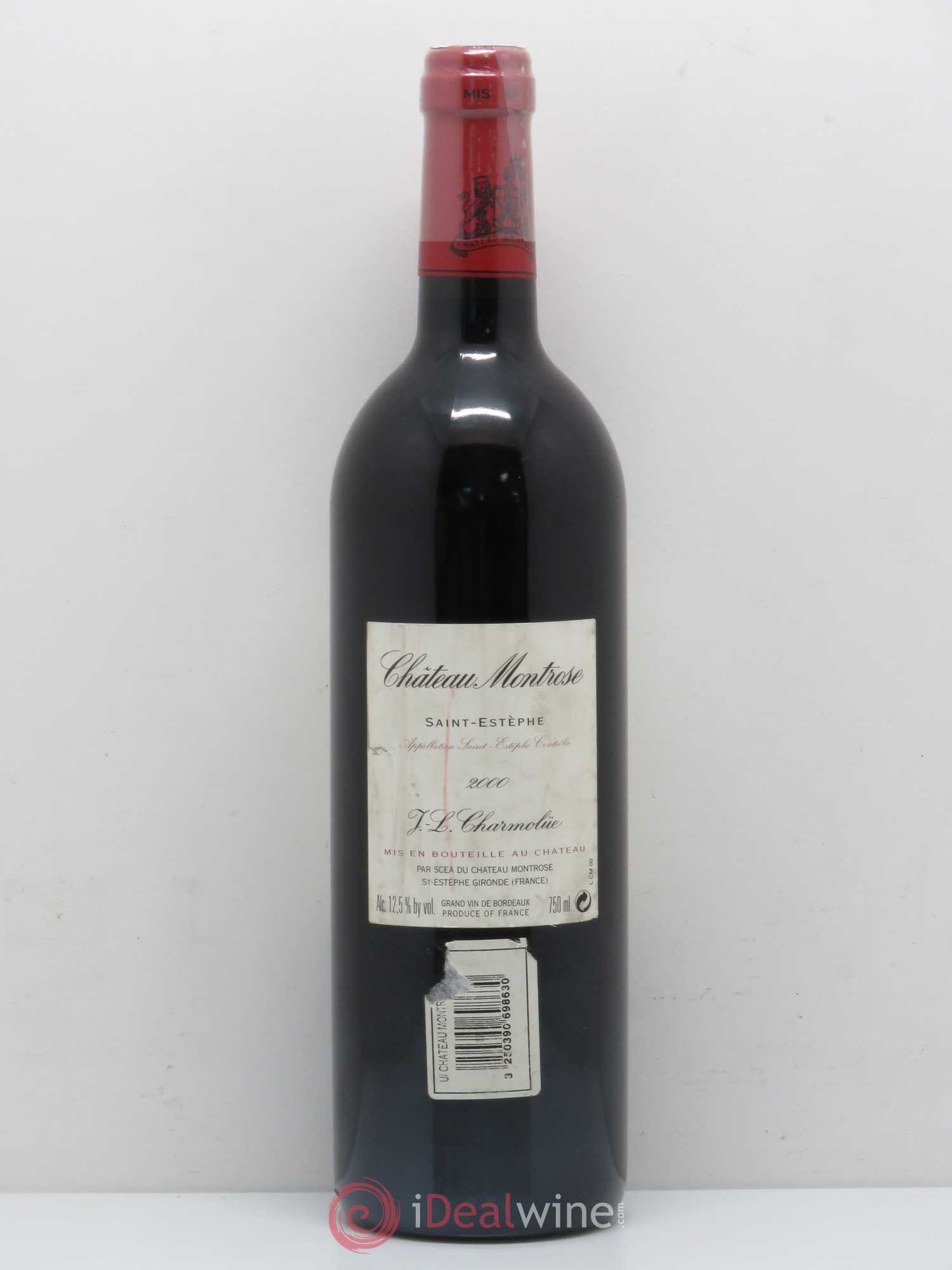 Château Montrose 2ème Grand Cru Classé 2000 - Lot de 1 bouteille - 1