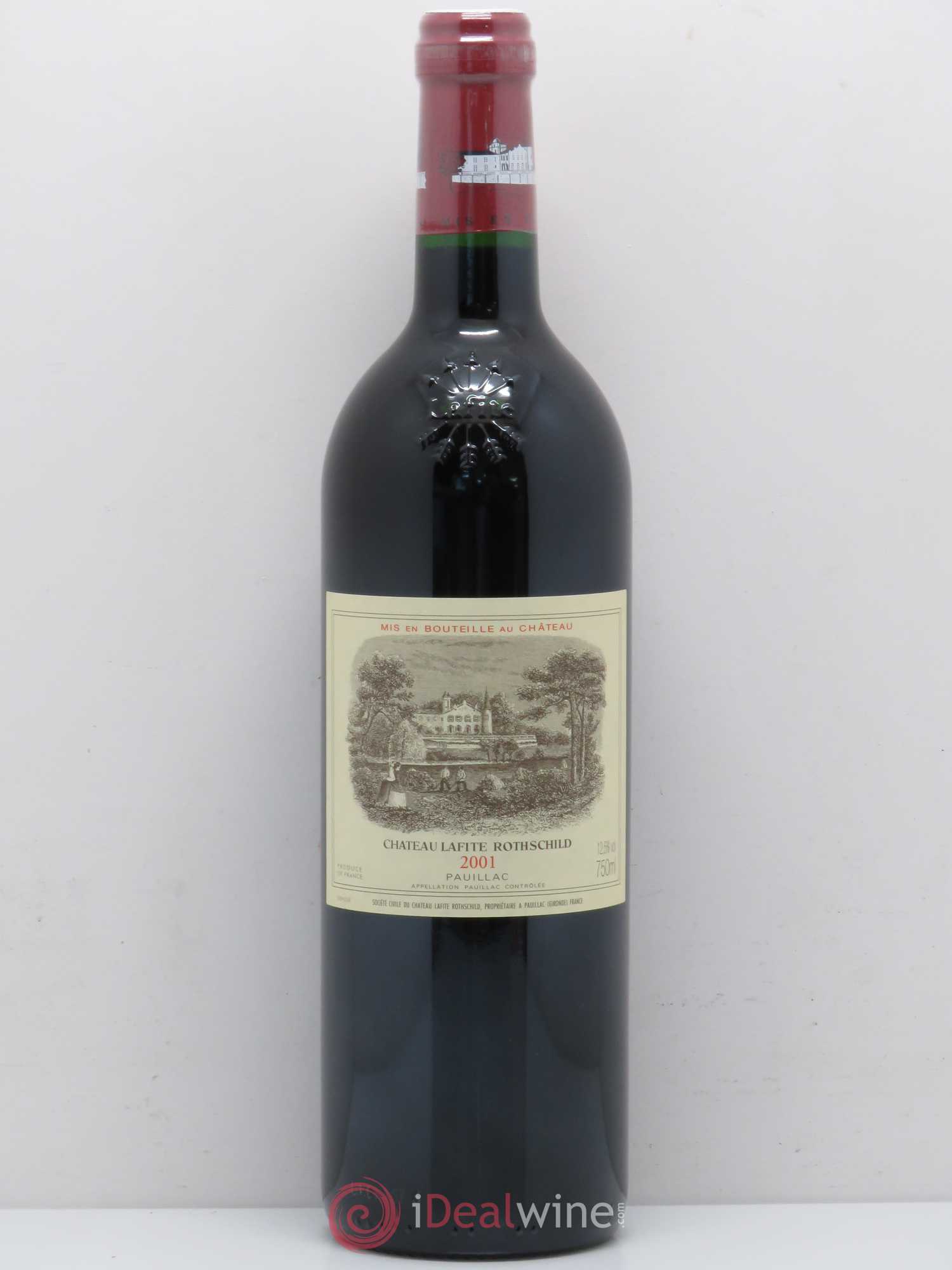 Château Lafite Rothschild 1er Grand Cru Classé 2001 - Lot de 1 bouteille - 0