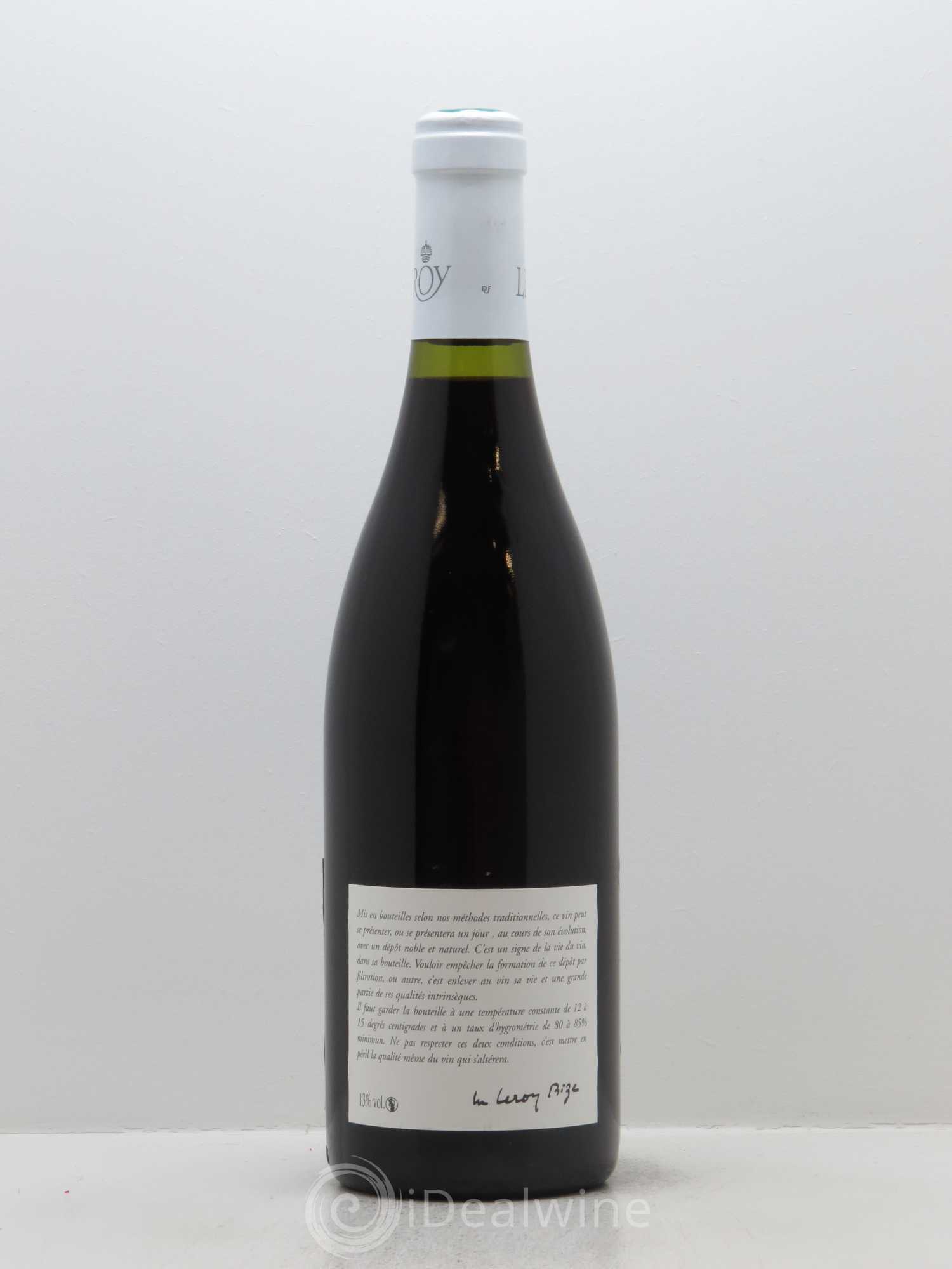 Santenay Leroy SA 2009 - Lot de 1 bouteille - 1