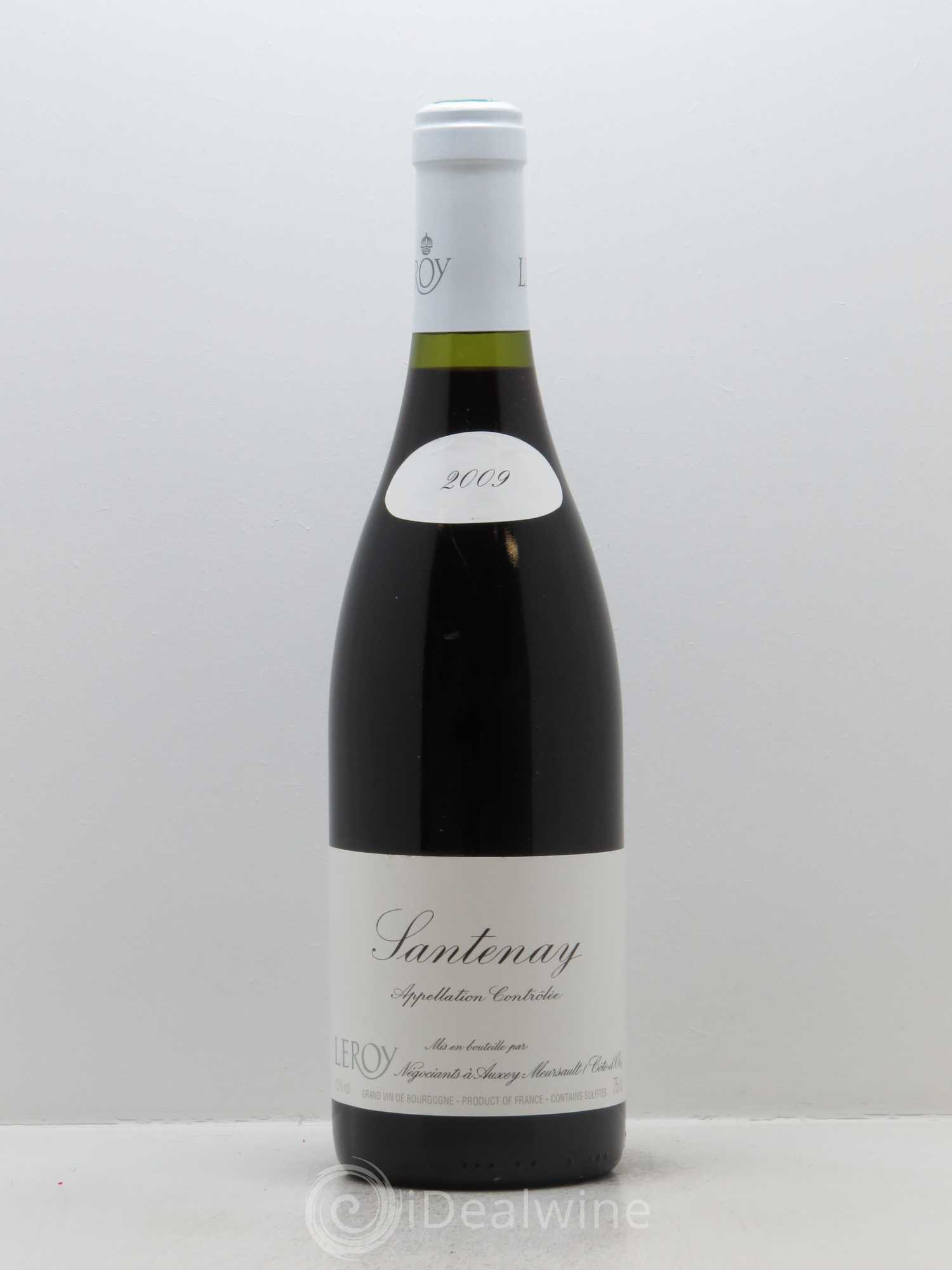 Santenay Leroy SA 2009 - Lot de 1 bouteille - 0