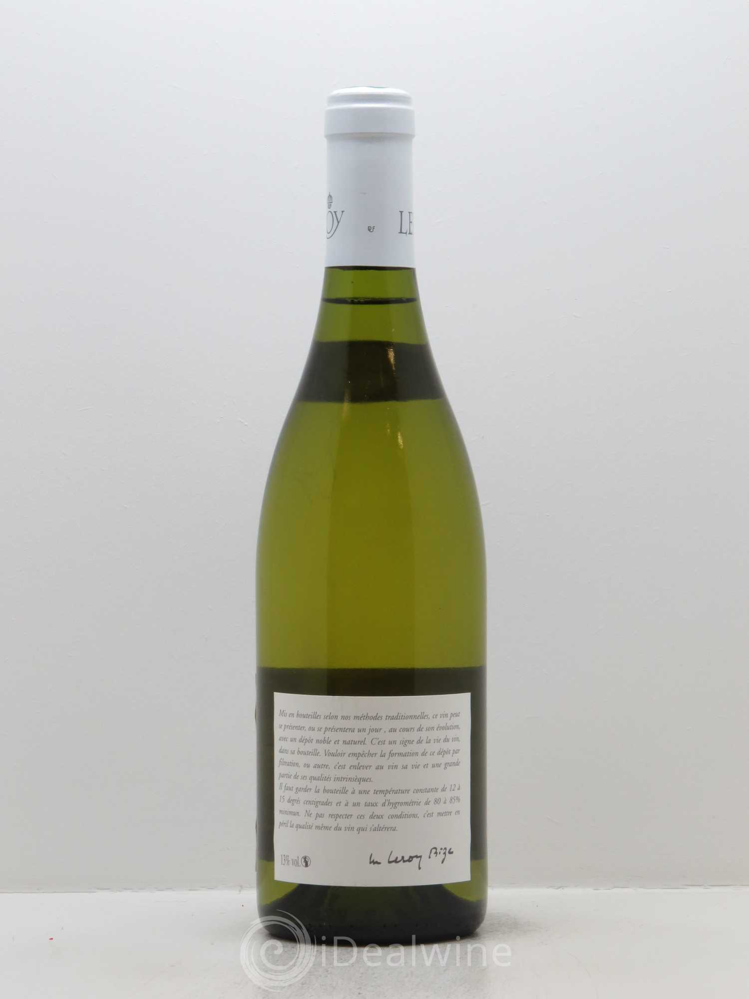 Chassagne-Montrachet Leroy SA 2009 - Lot de 1 bouteille - 1