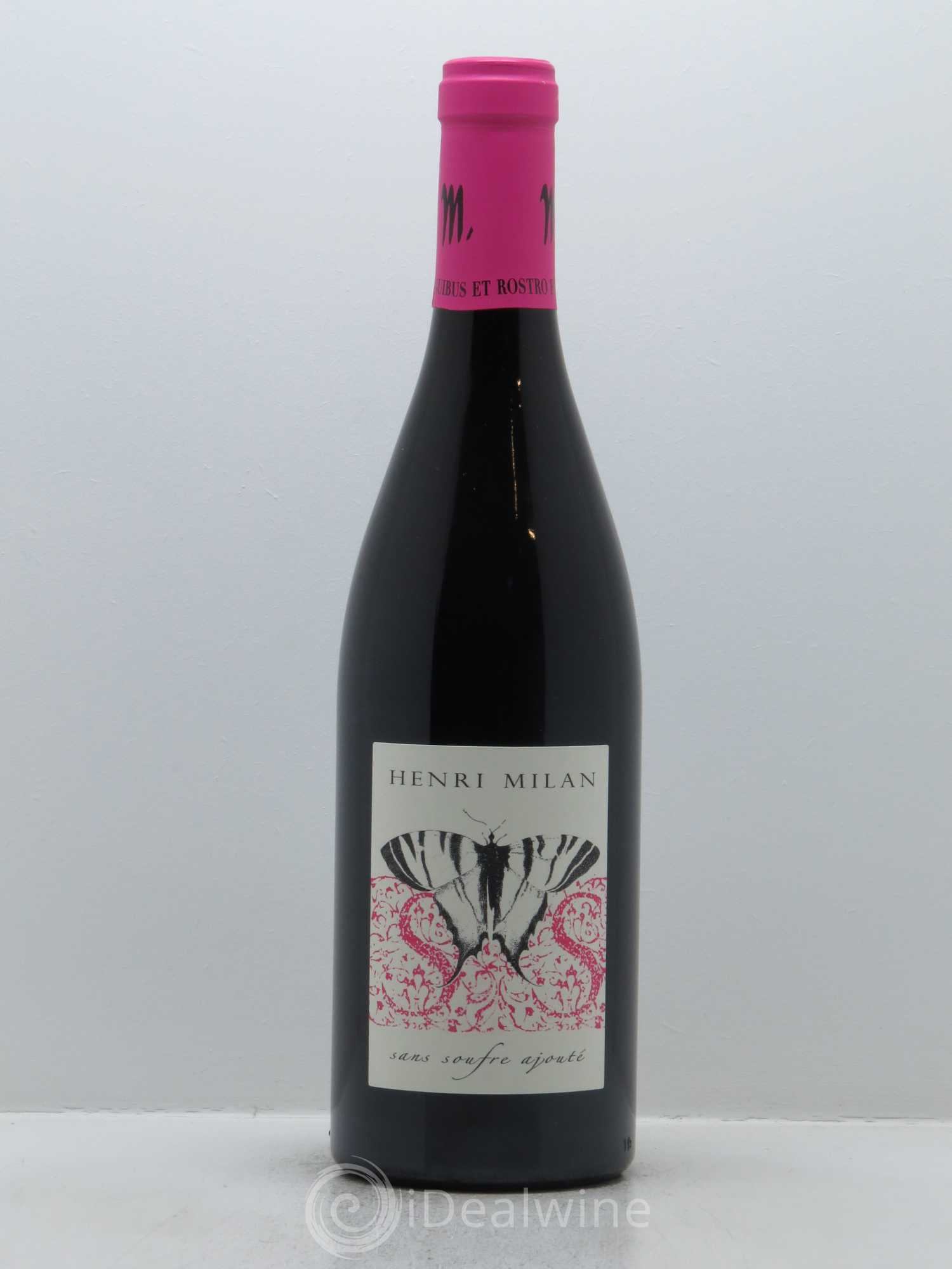 Vin de France Papillon Sans Soufre Henri Milan 2016 - Lot de 1 bouteille - 0