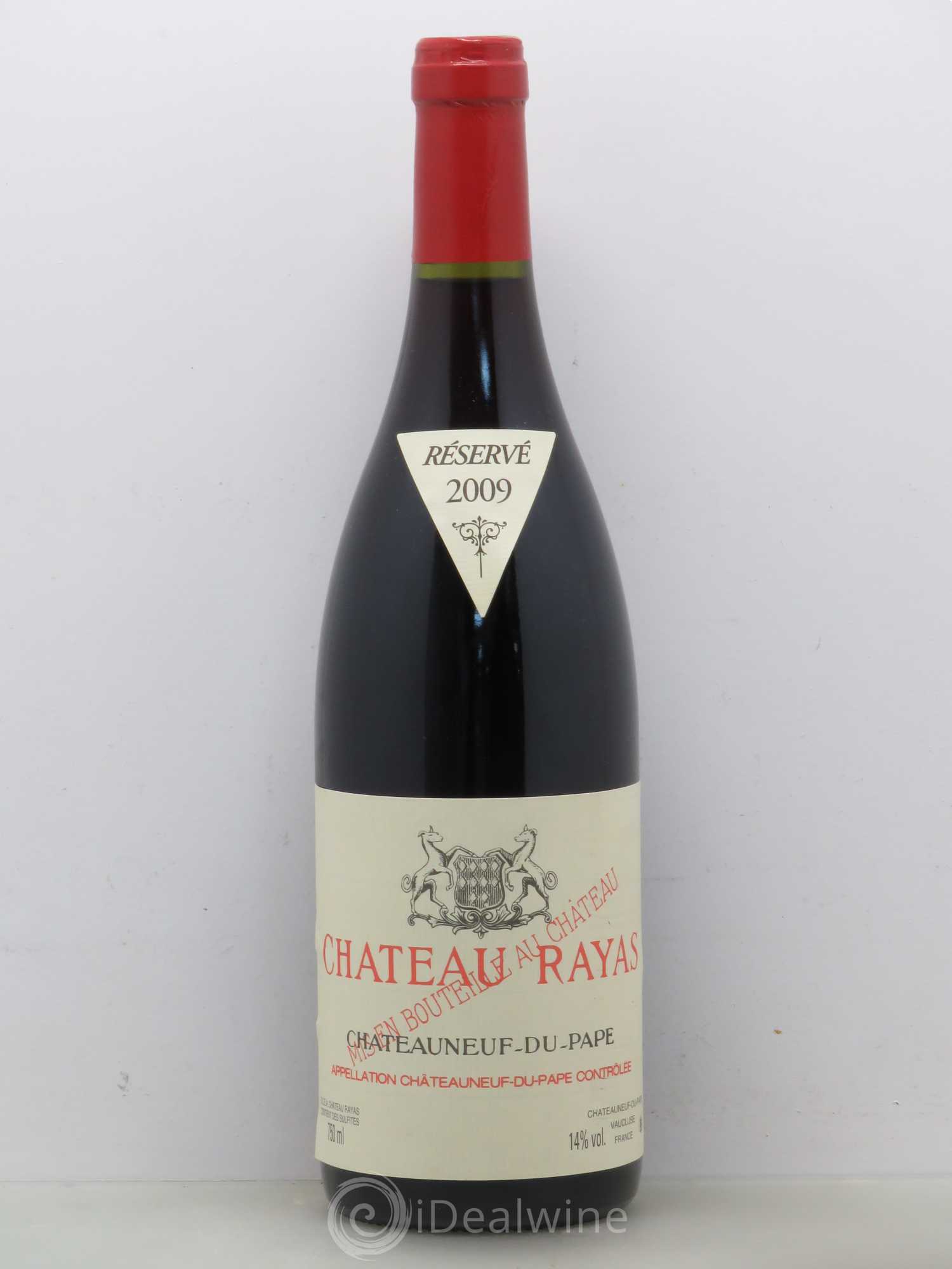 Châteauneuf-du-Pape Château Rayas Emmanuel Reynaud 2009 - Lot de 1 bouteille - 0