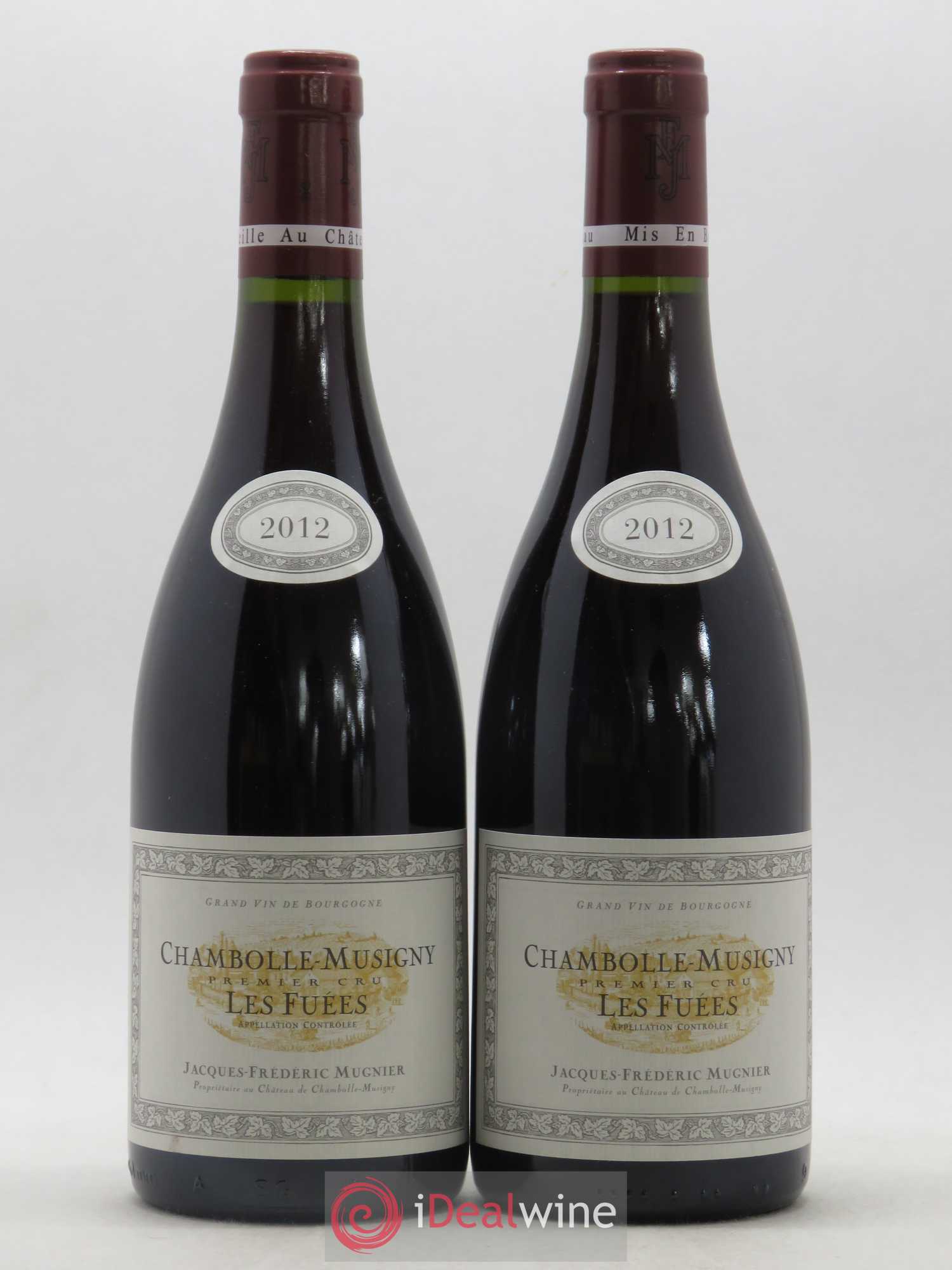 Chambolle-Musigny 1er Cru Les Fuées Jacques-Frédéric Mugnier 2012 - Lot de 2 bouteilles - 0