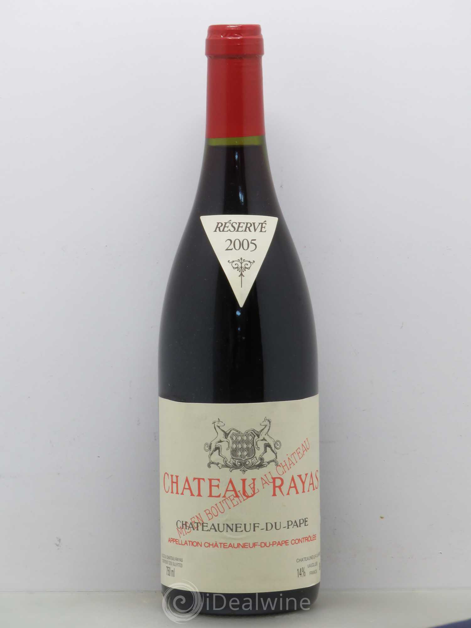 Châteauneuf-du-Pape Château Rayas Emmanuel Reynaud 2005 - Lot de 1 bouteille - 0