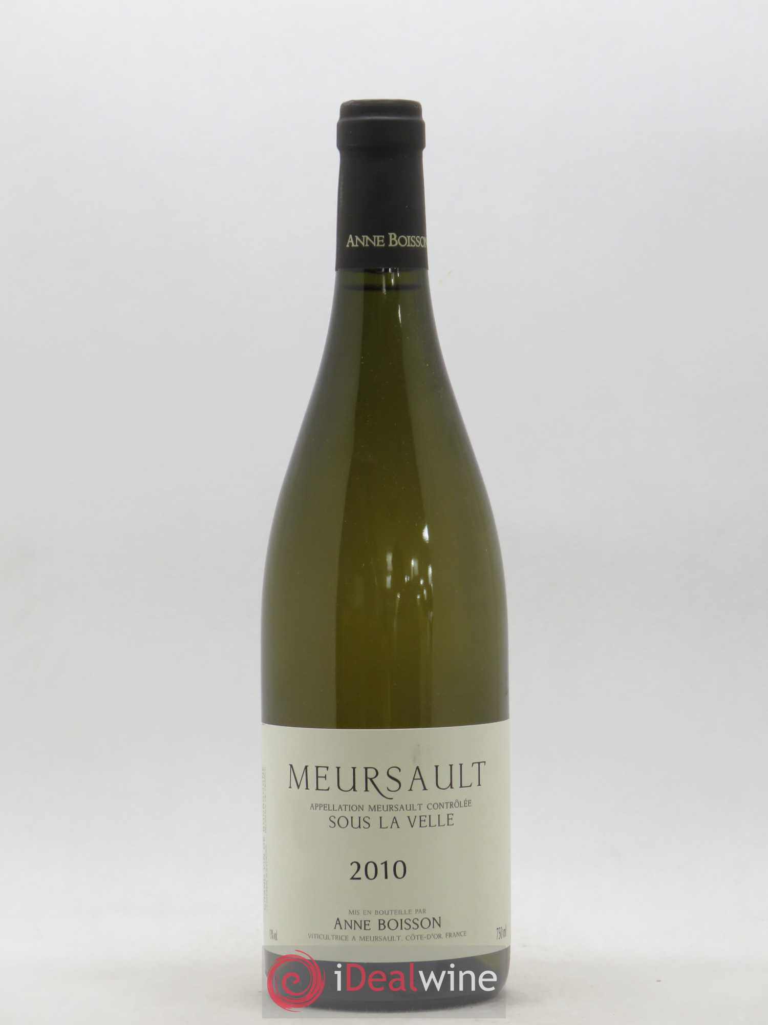 Meursault Sous la Velle Anne Boisson 2010 - Lot de 1 bouteille - 0