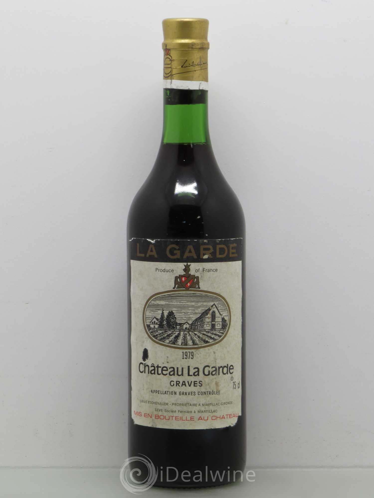 Château la Garde 1979 - Lot de 1 bouteille - 0