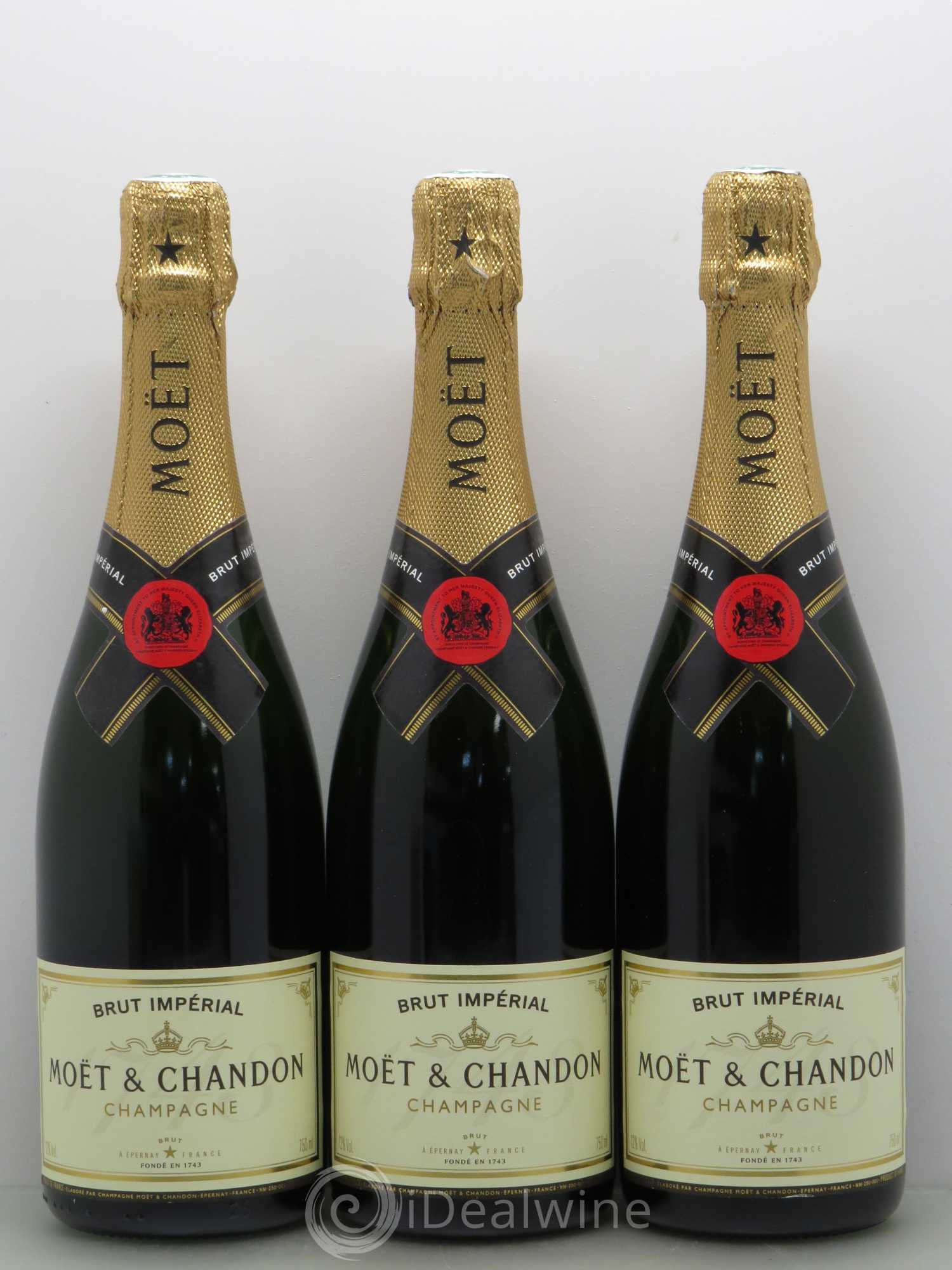 Impérial Brut Moët et Chandon - Lot de 3 bouteilles - 0