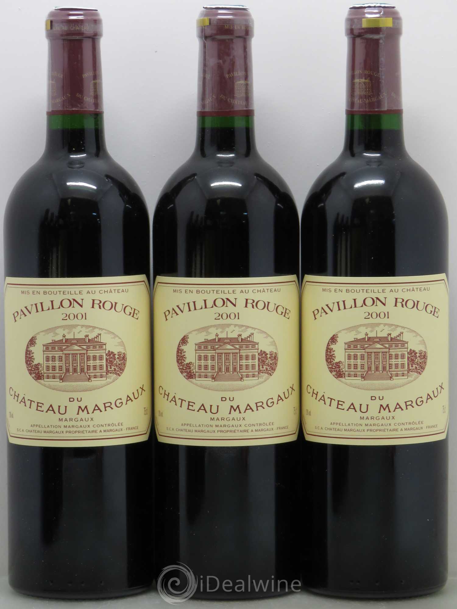 Pavillon Rouge du Château Margaux Second Vin 2001 - Lot de 12 bouteilles - 1