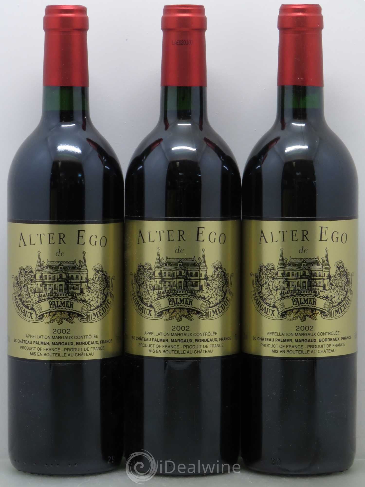 Alter Ego de Palmer Second Vin 2002 - Lot de 12 bouteilles - 3