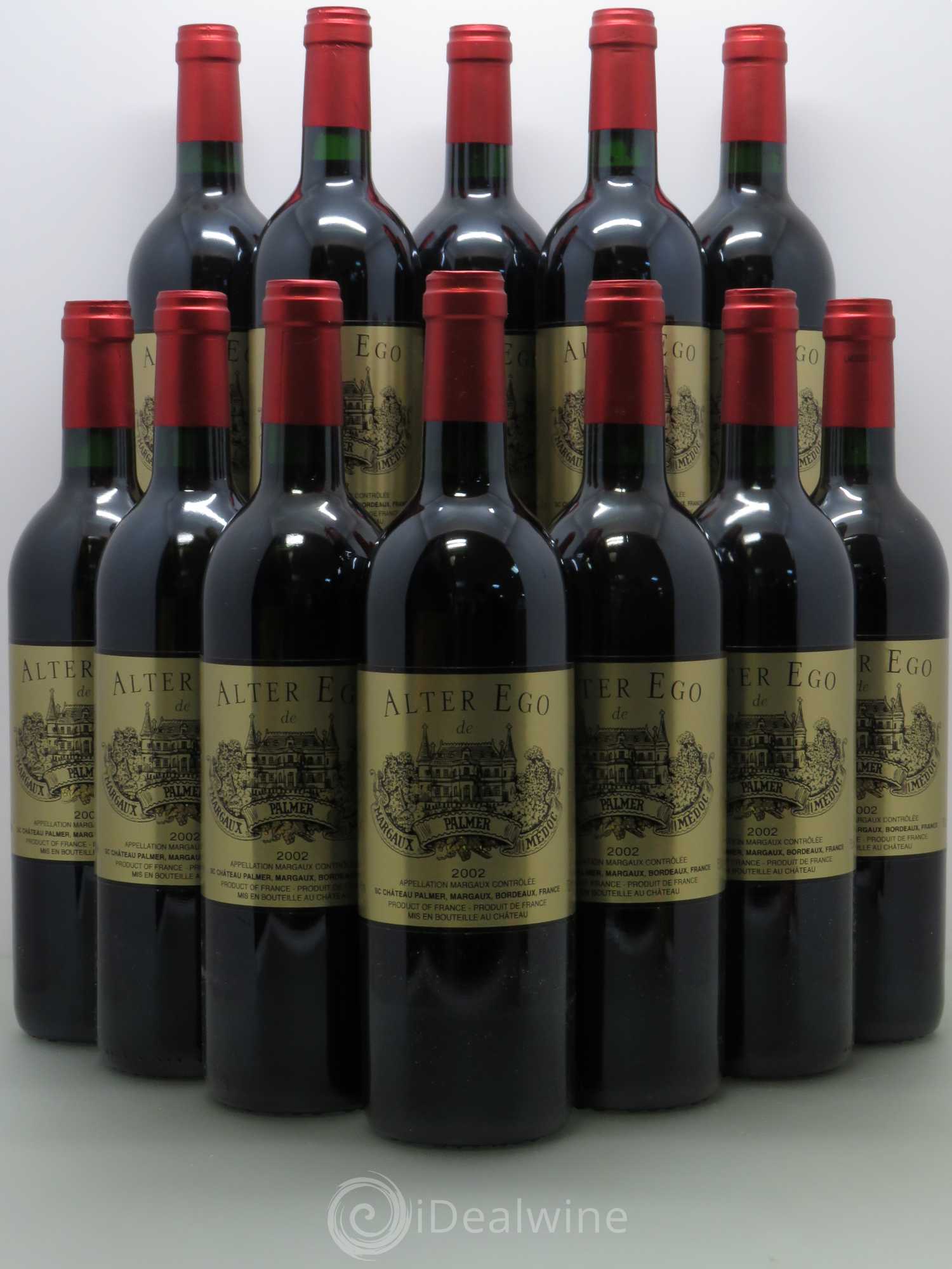 Alter Ego de Palmer Second Vin 2002 - Lot de 12 bouteilles - 0