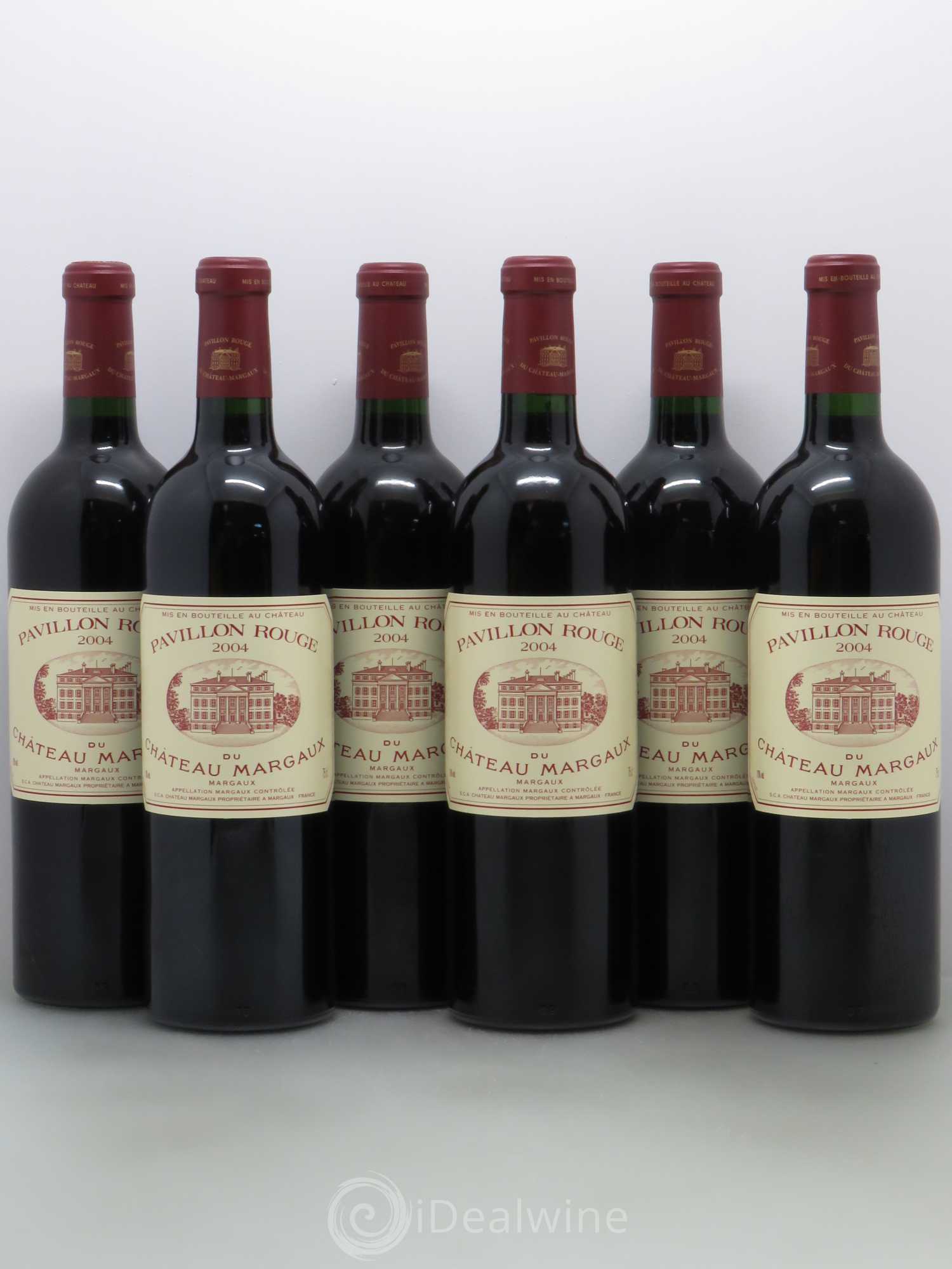 Pavillon Rouge du Château Margaux Second Vin 2004 - Lot de 6 bouteilles - 0