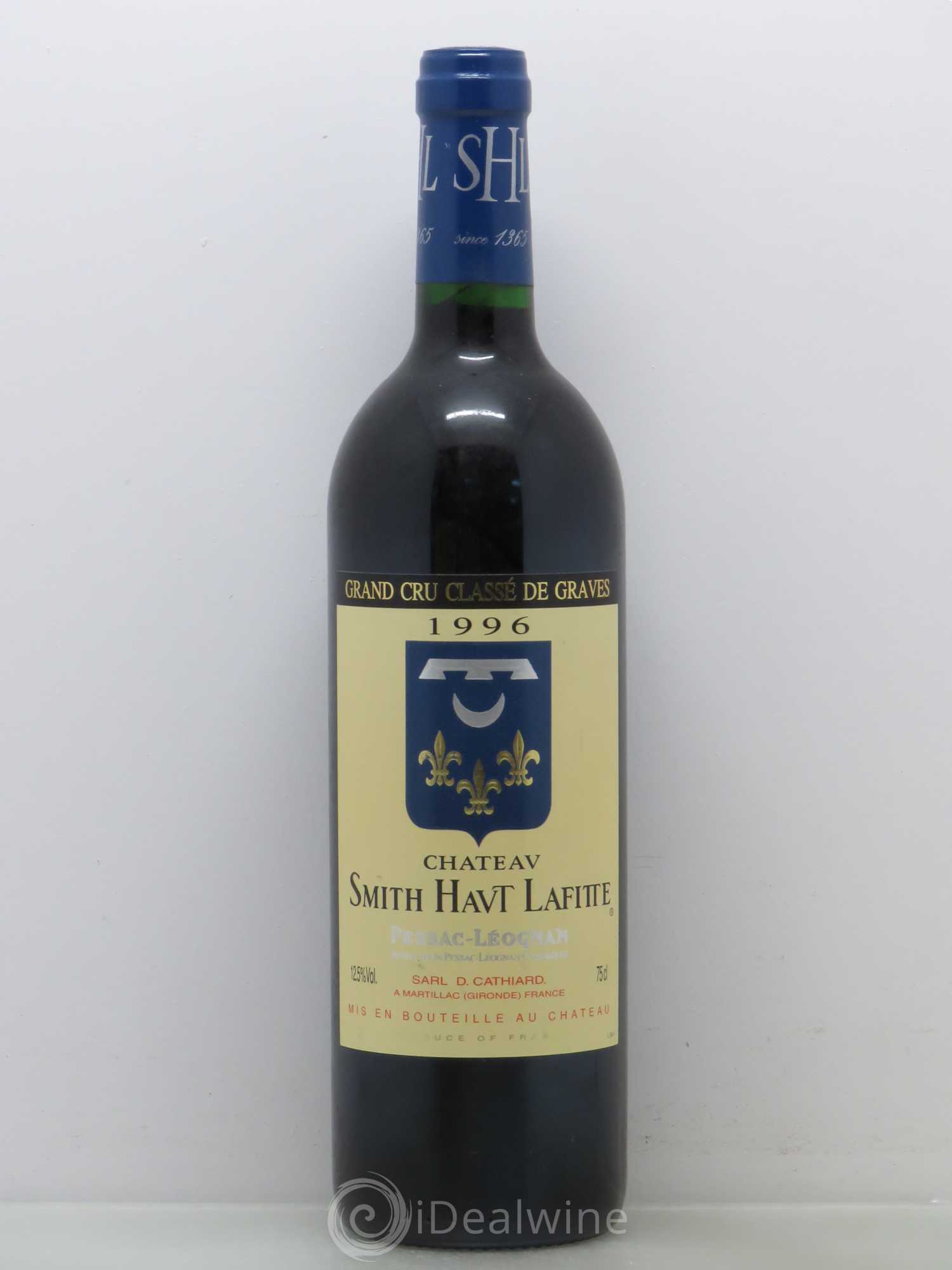 Château Smith Haut Lafitte Cru Classé de Graves 1996 - Lot de 1 bouteille - 0