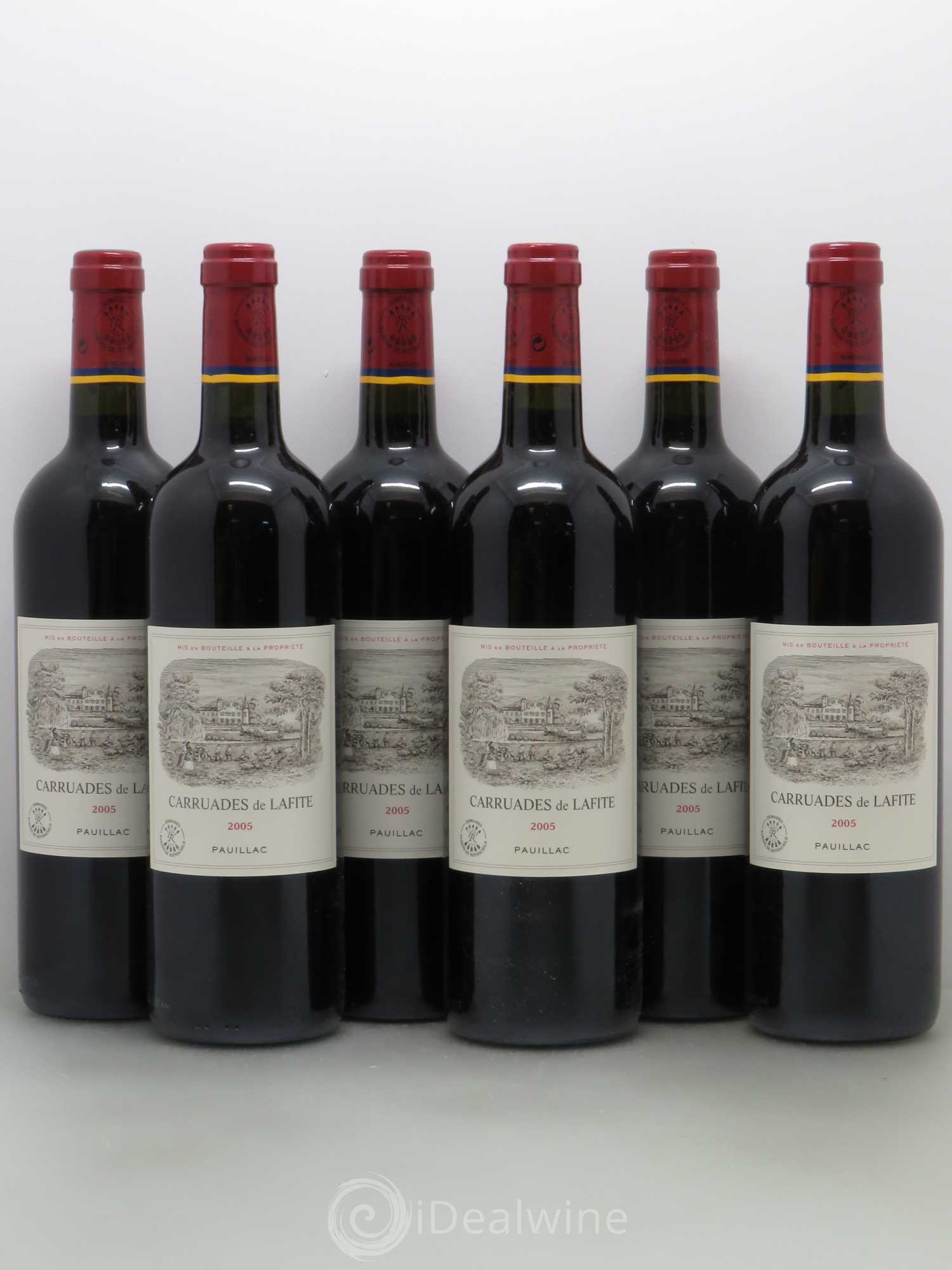 Carruades de Lafite Rothschild Second Vin 2005 - Lot de 6 bouteilles - 0