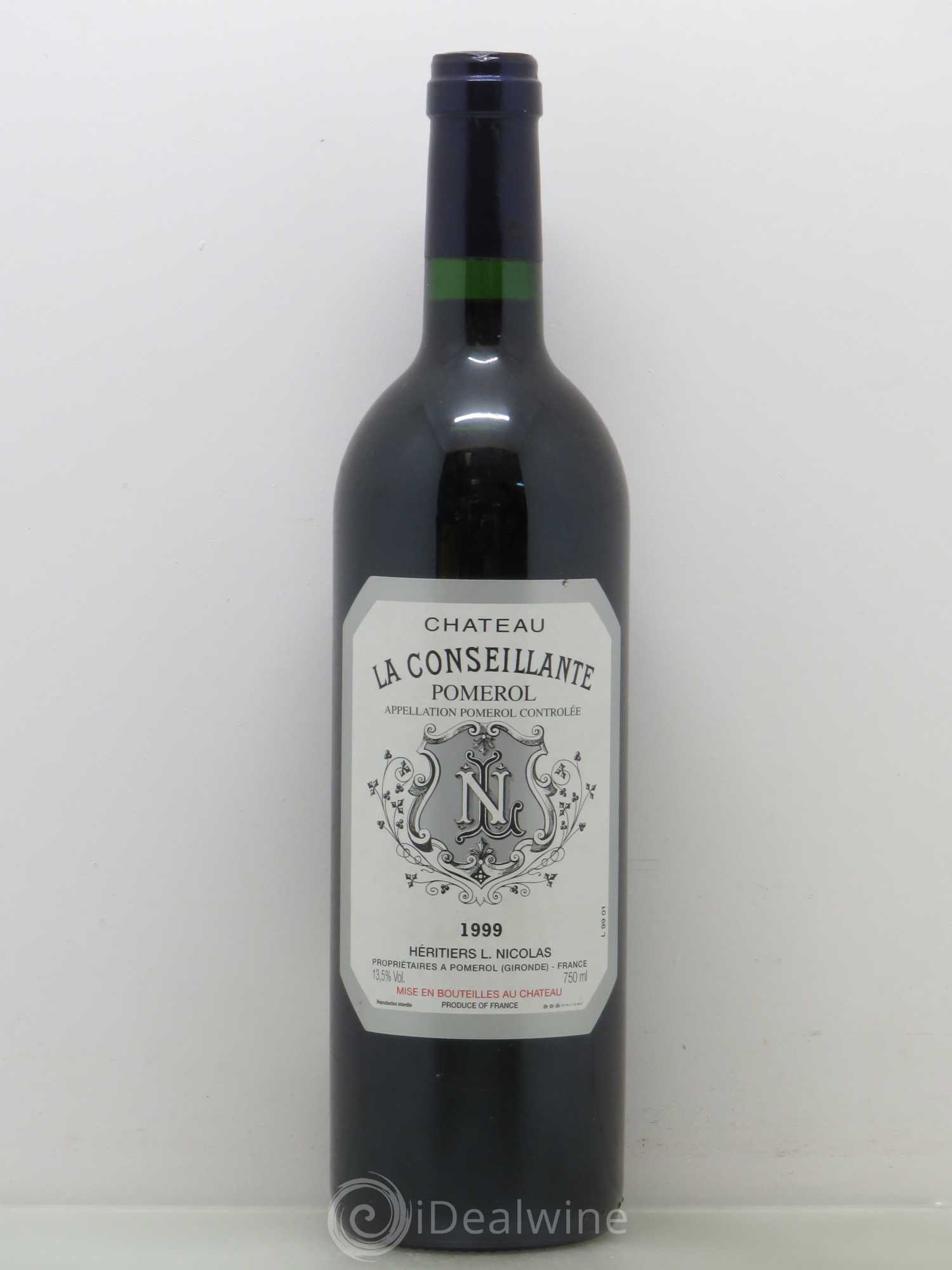 Château la Conseillante 1999 - Lot de 1 bouteille - 0