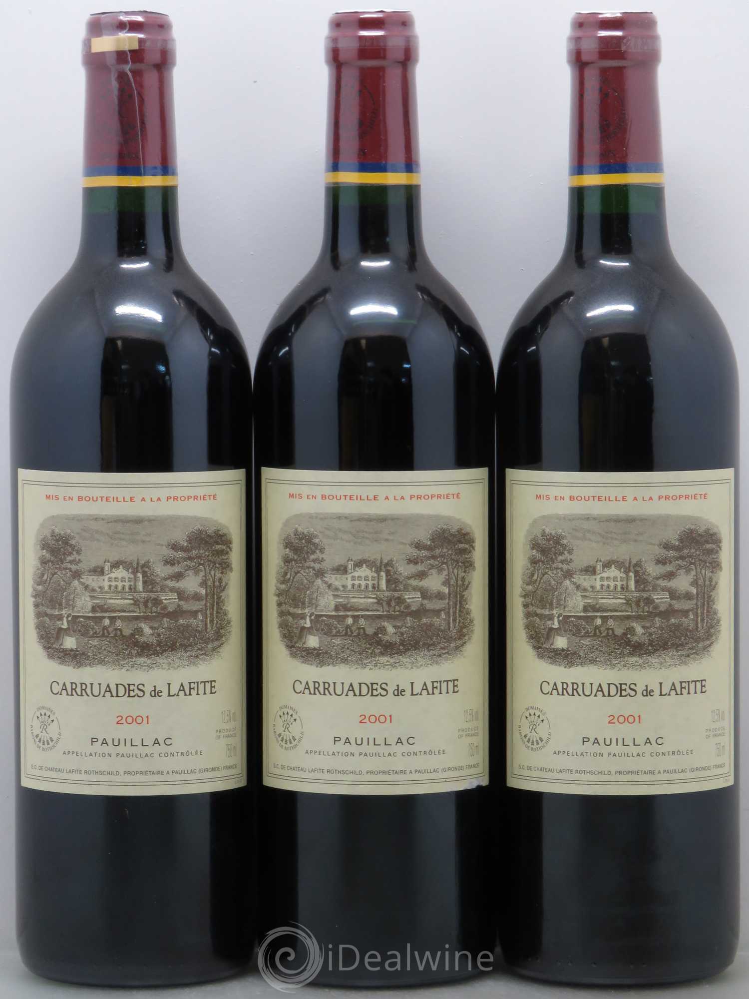 Carruades de Lafite Rothschild Second Vin 2001 - Lot de 6 bouteilles - 2