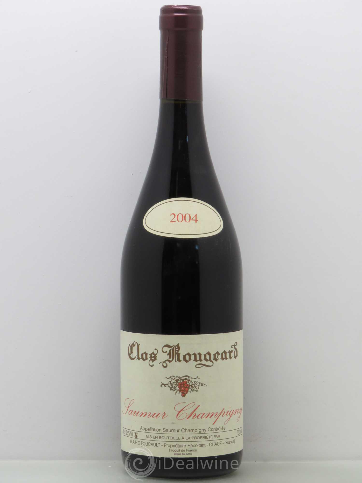 Saumur-Champigny Clos Rougeard 2004 - Lot de 1 bouteille - 0