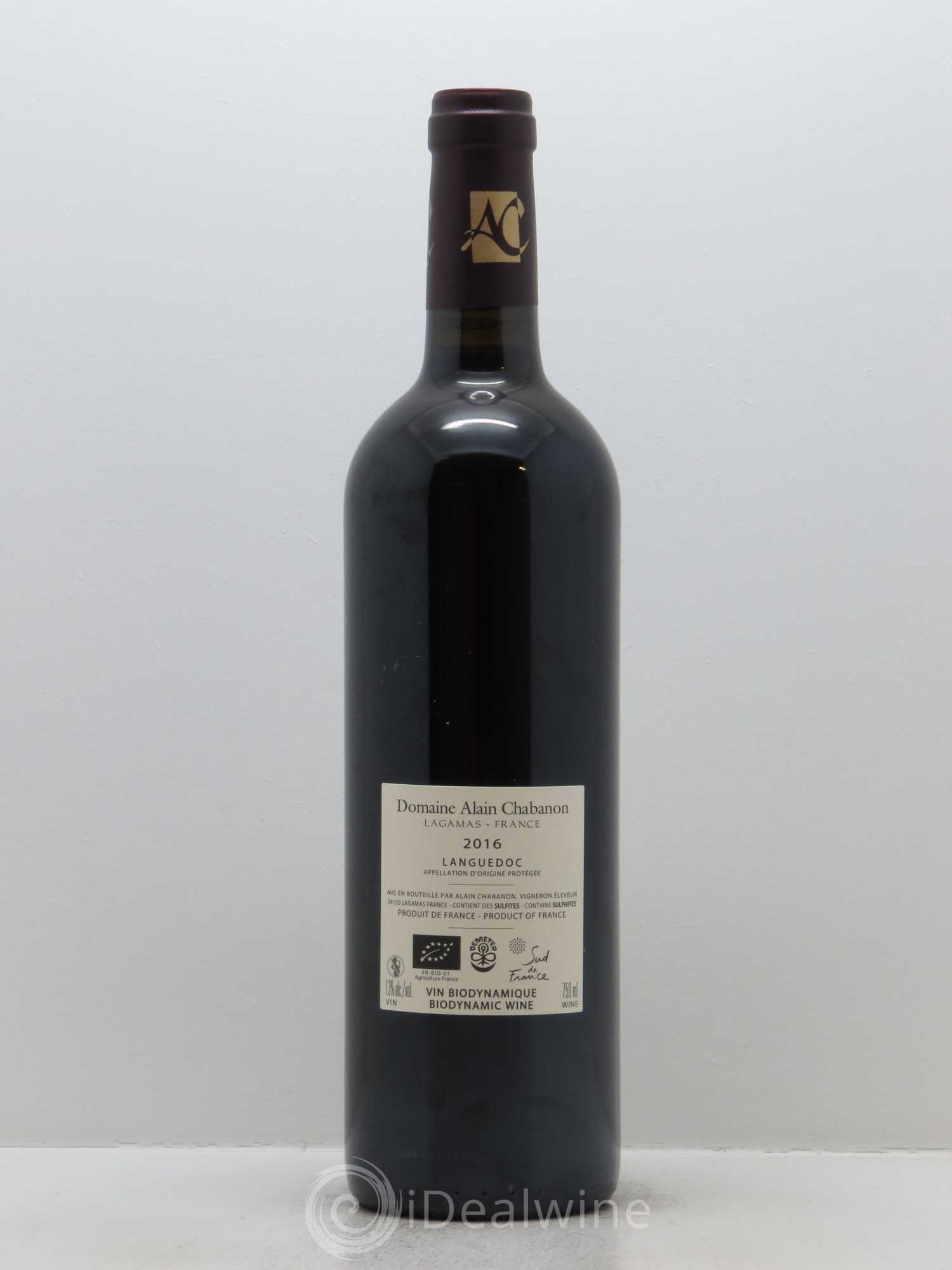 Terrasse du Larzac (anciennement Coteaux du Languedoc) Campredon Alain Chabanon (Domaine) 2016 - Lot de 1 bouteille - 1