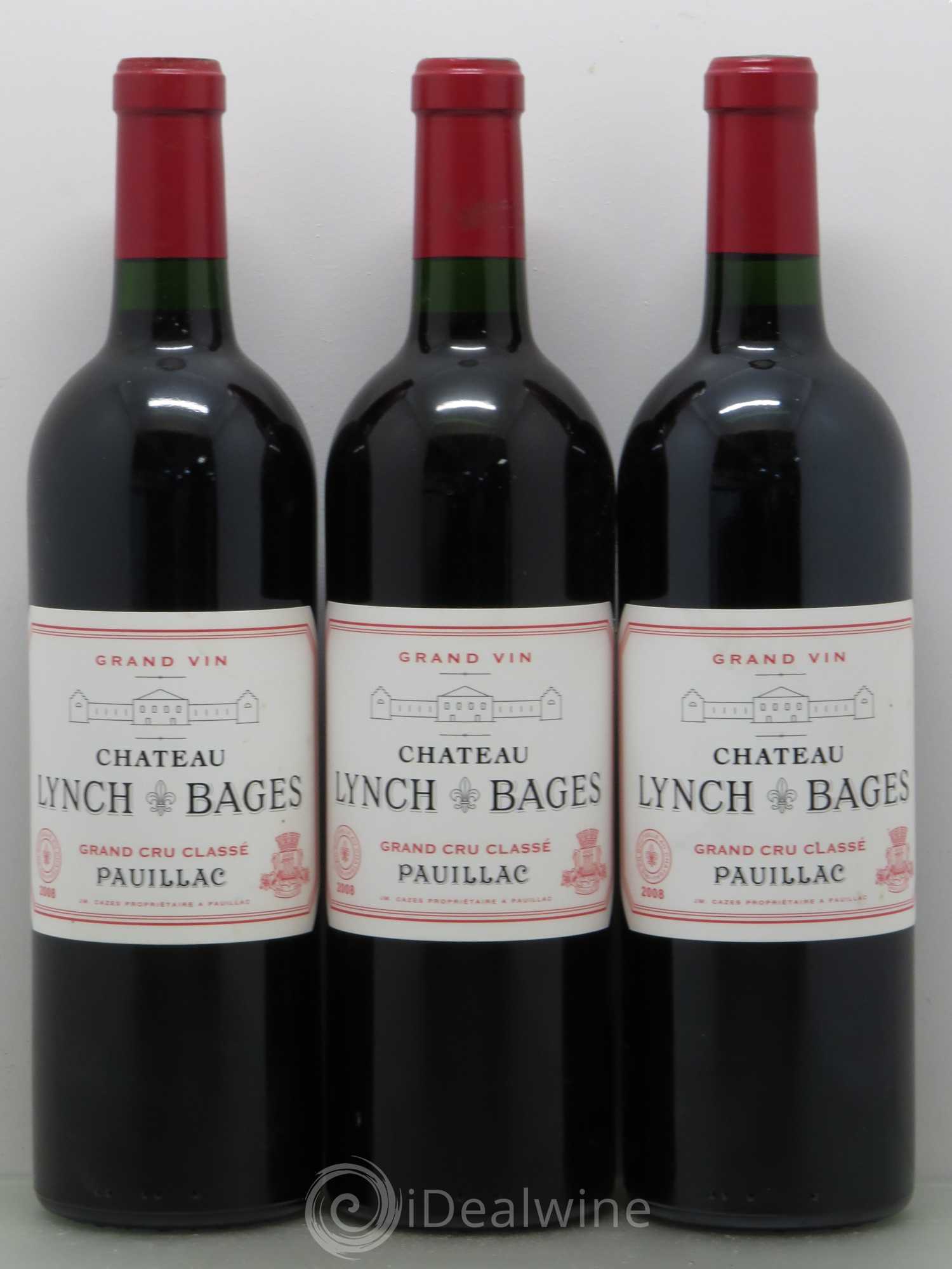 Château Lynch Bages 5ème Grand Cru Classé 2008 - Lot de 6 bouteilles - 2
