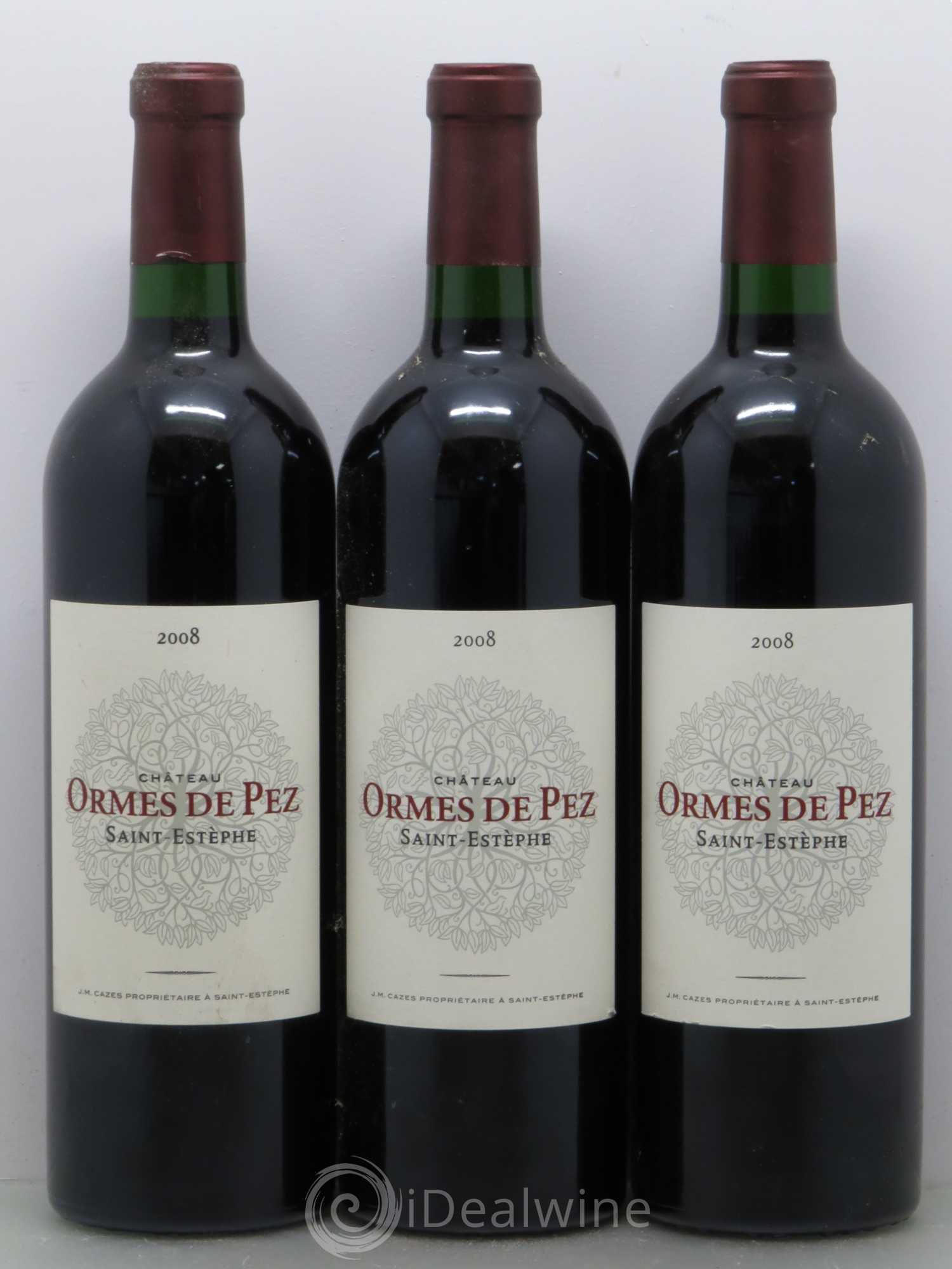 Château les Ormes de Pez 2008 - Lot de 6 bouteilles - 1