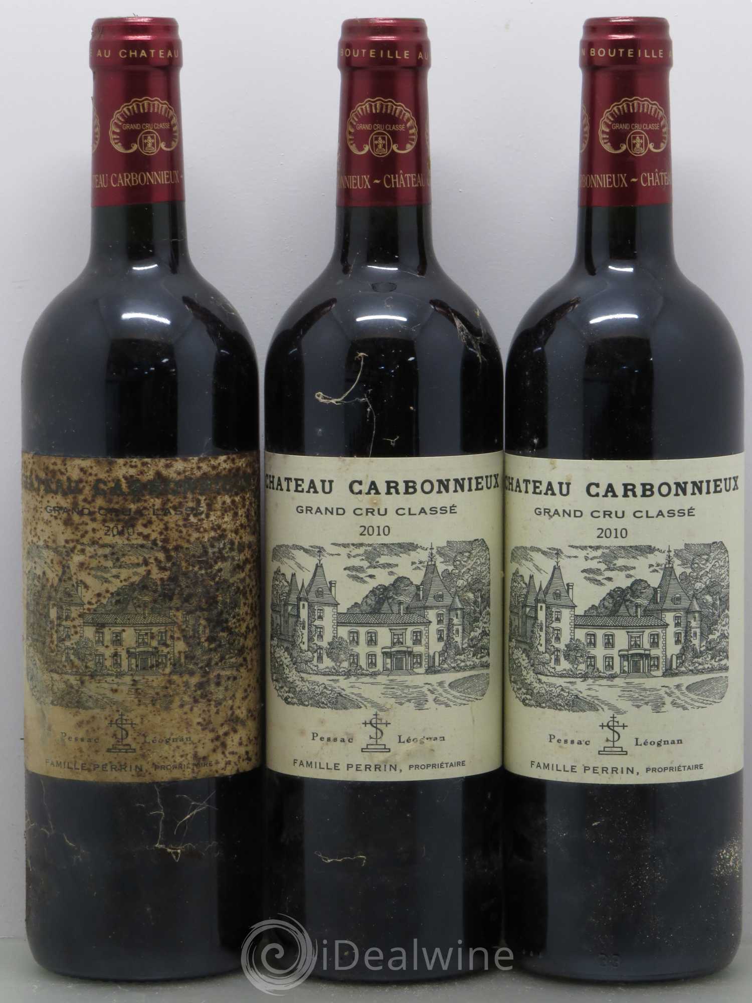 Château Carbonnieux Cru Classé de Graves 2010 - Lot de 6 bouteilles - 1