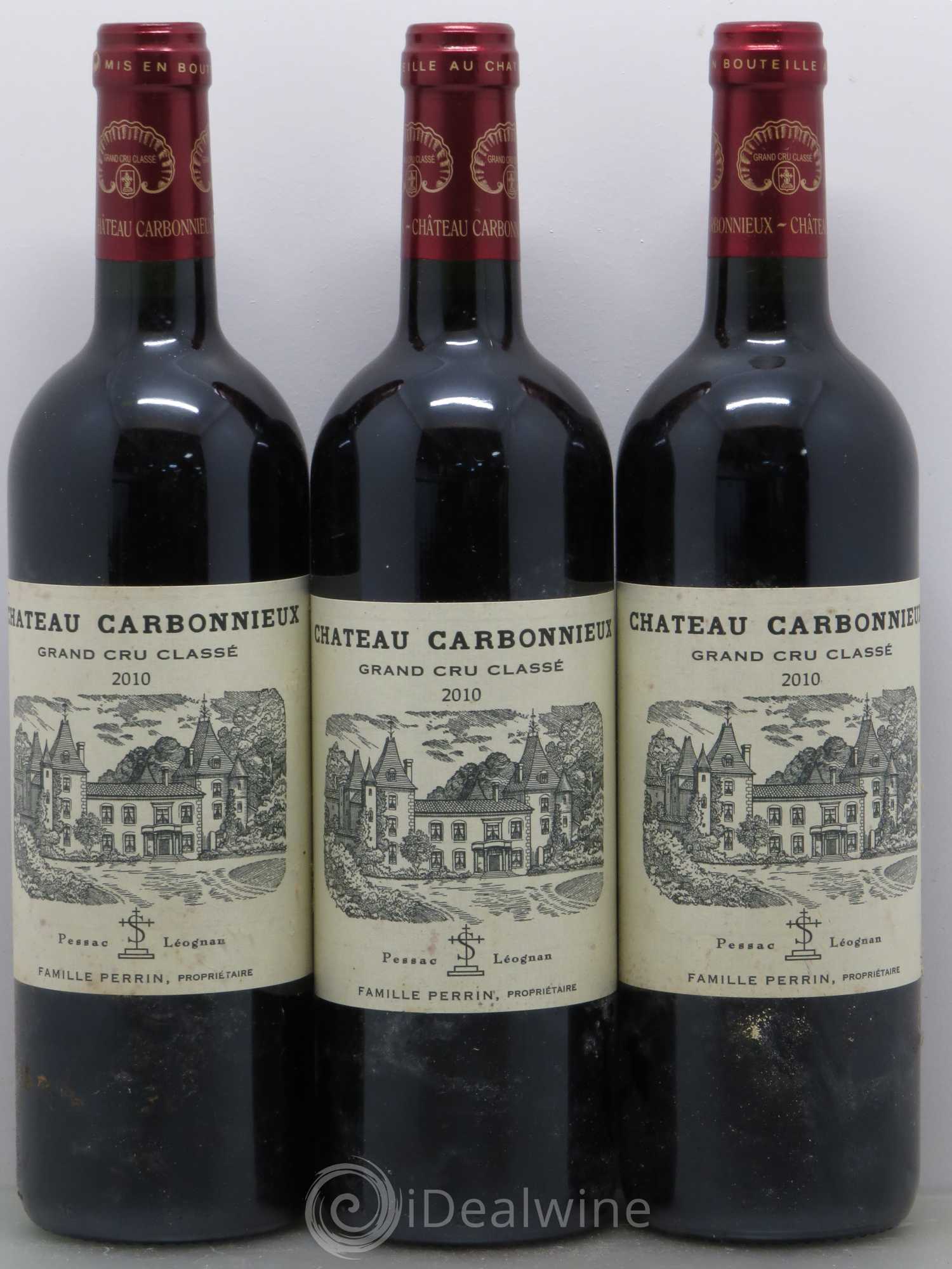 Château Carbonnieux Cru Classé de Graves 2010 - Lot de 6 bouteilles - 2