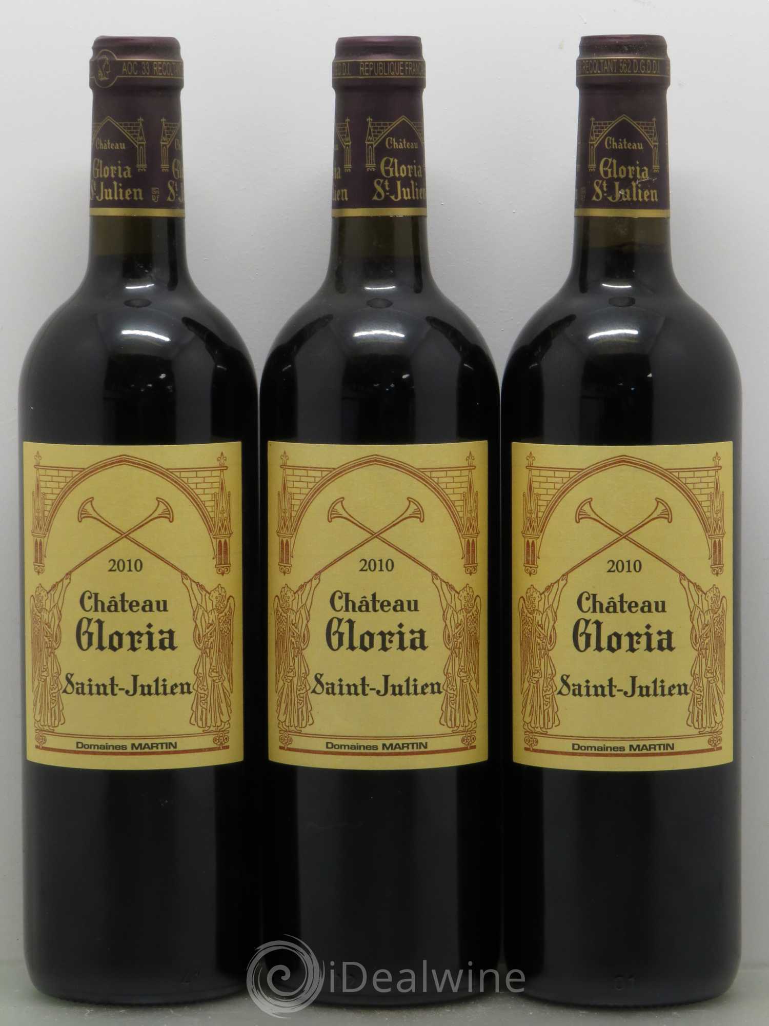 Château Gloria 2010 - Lot de 6 bouteilles - 2