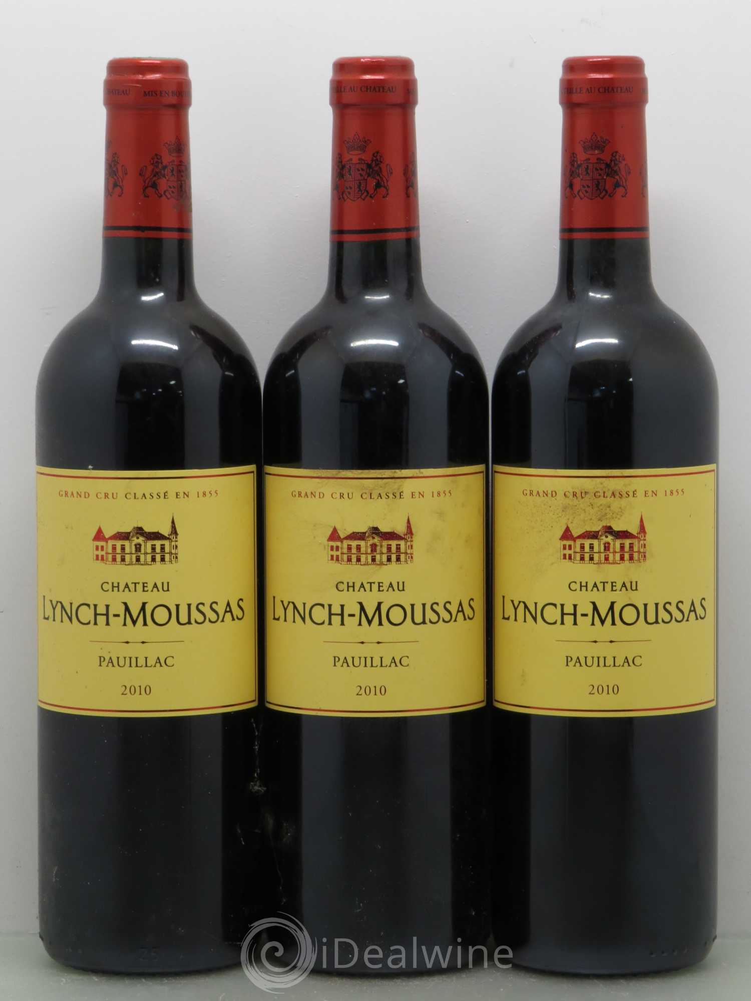 Château Lynch Moussas 5ème Grand Cru Classé 2010 - Lot de 6 bouteilles - 1