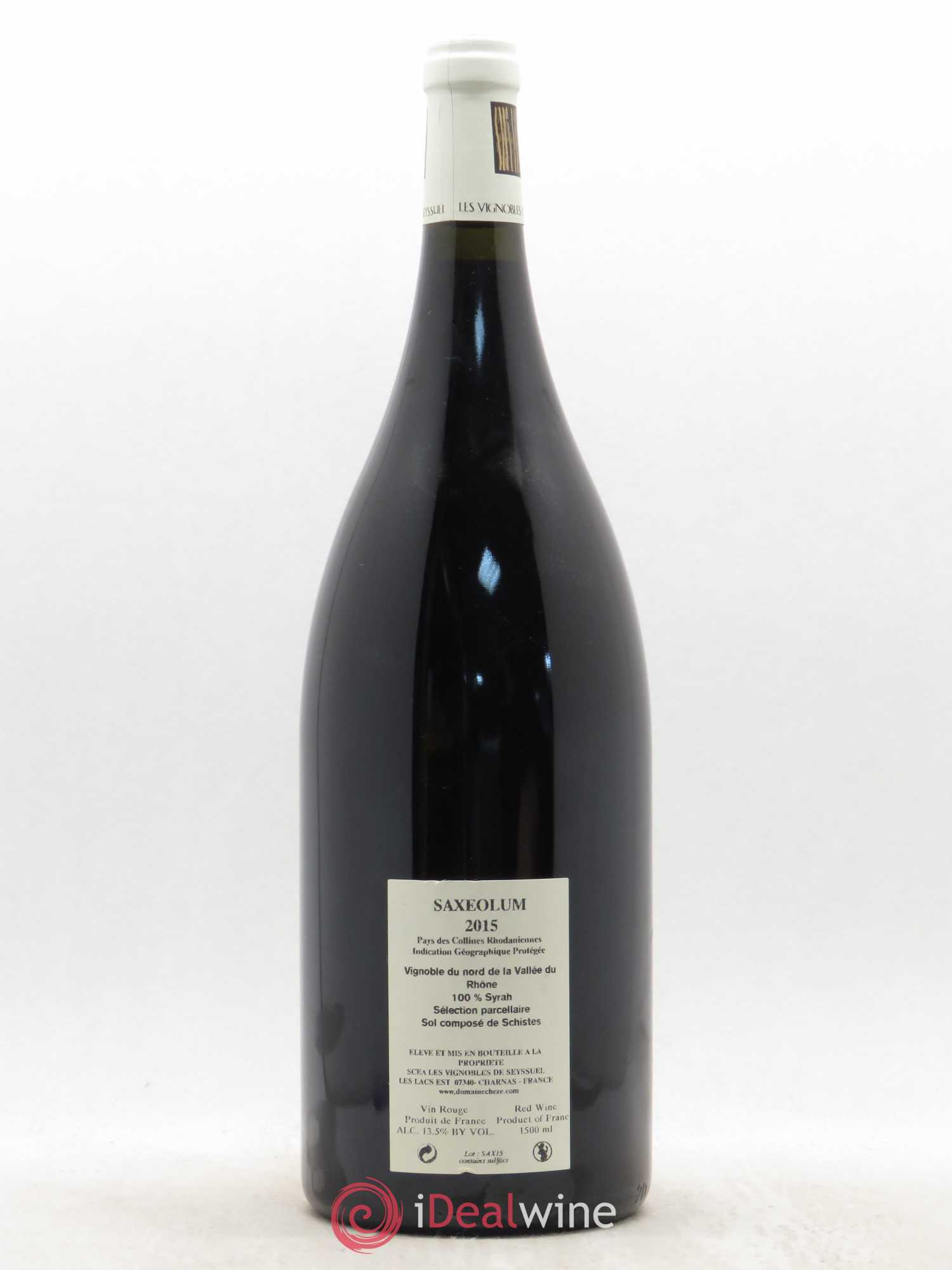 Collines Rhodaniennes Saxeolum Les Vignobles de Seyssuel - Louis Cheze (Domaine) 2016 - Lot de 1 magnum - 1