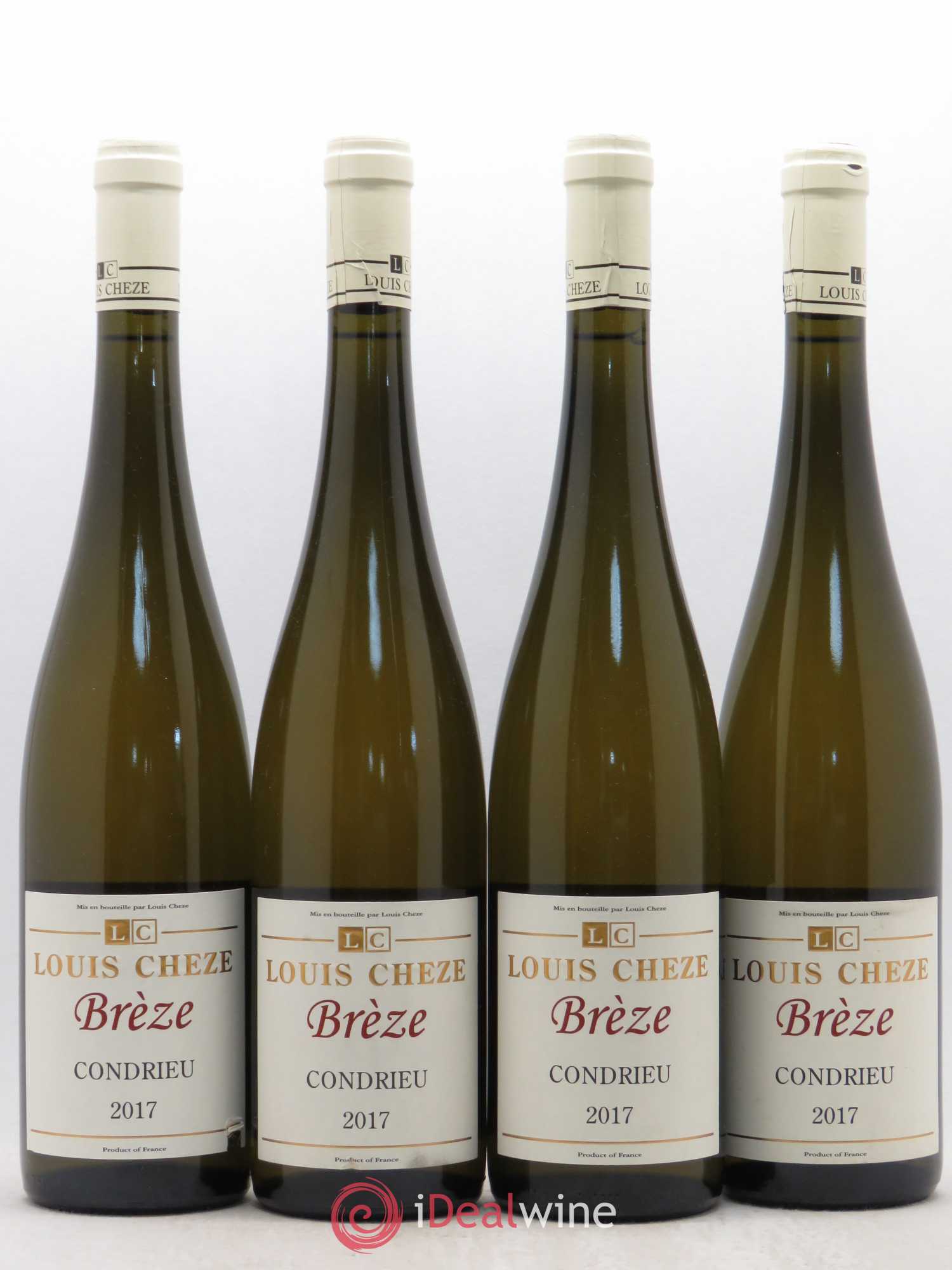 Condrieu Brèze Louis Cheze (Domaine) 2017 - Lot de 4 bouteilles - 0