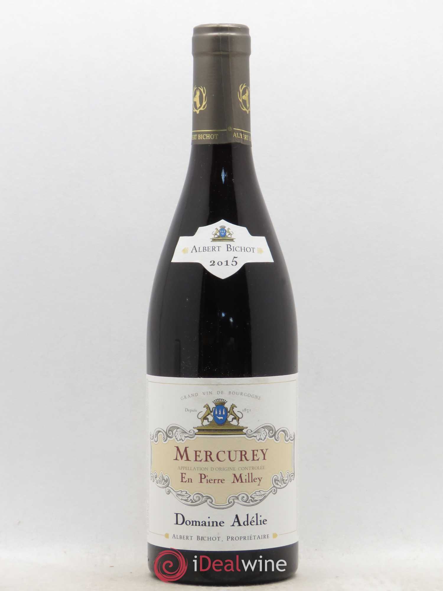 Mercurey En Pierre Milley Domaine Adélie Albert Bichot 2015 - Posten von 1 Flasche - 0