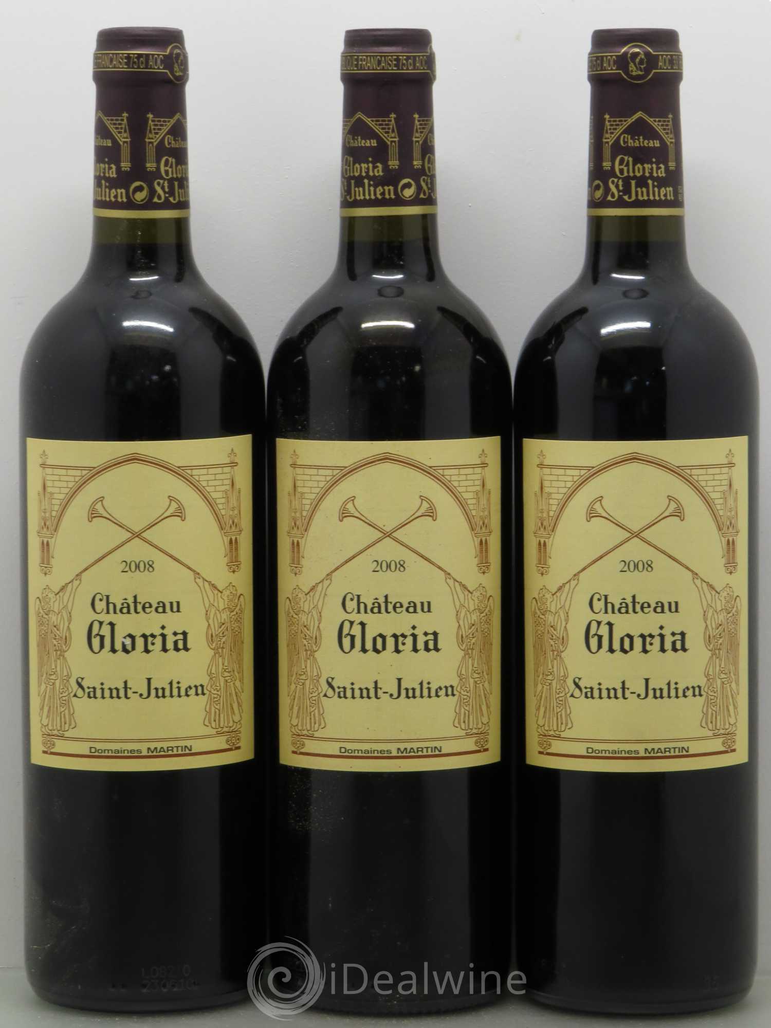 Château Gloria 2008 - Lot de 6 bouteilles - 2