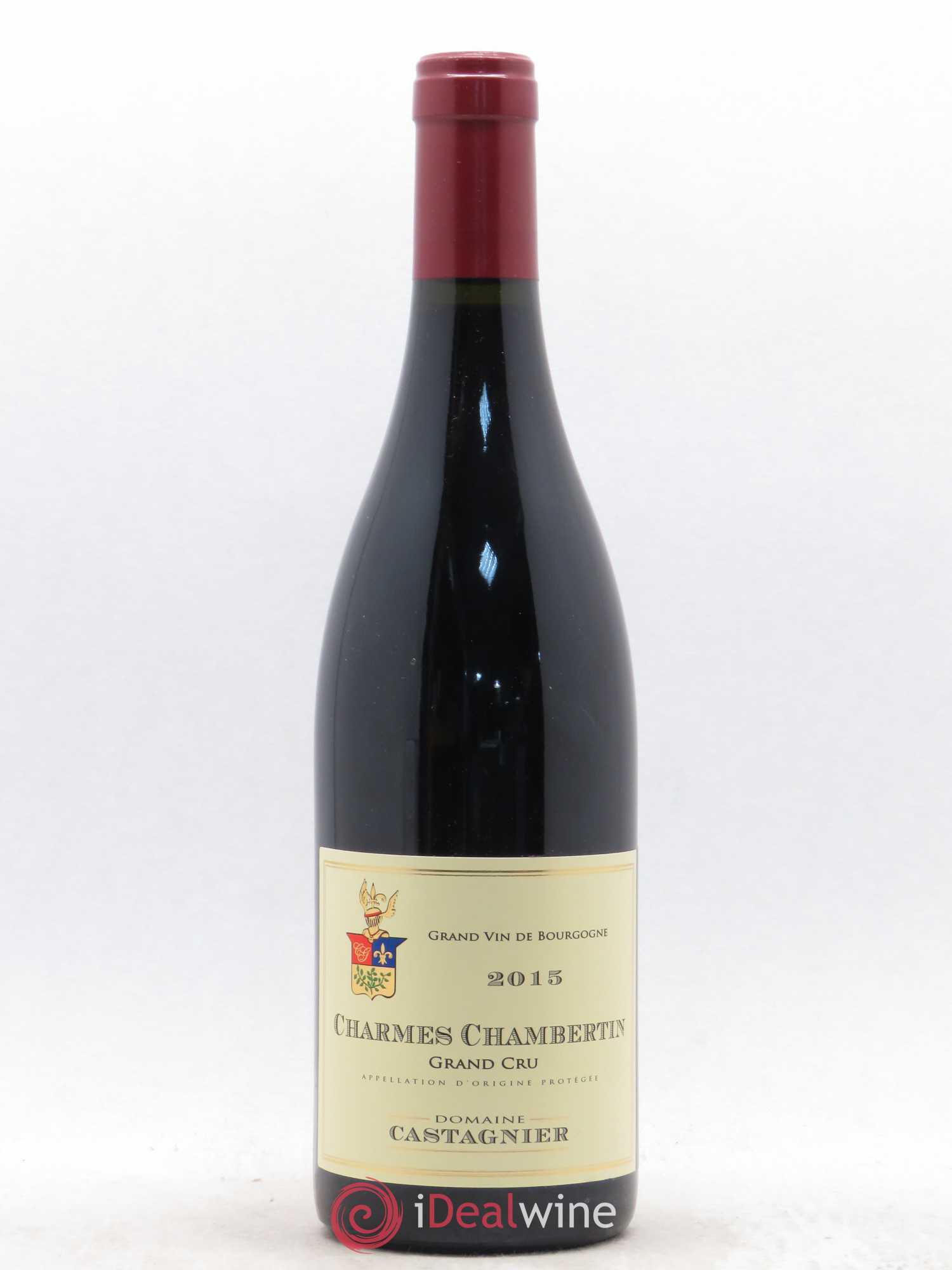 Charmes-Chambertin Grand Cru Domaine Castagnier 2015 - Lot de 1 bouteille - 0