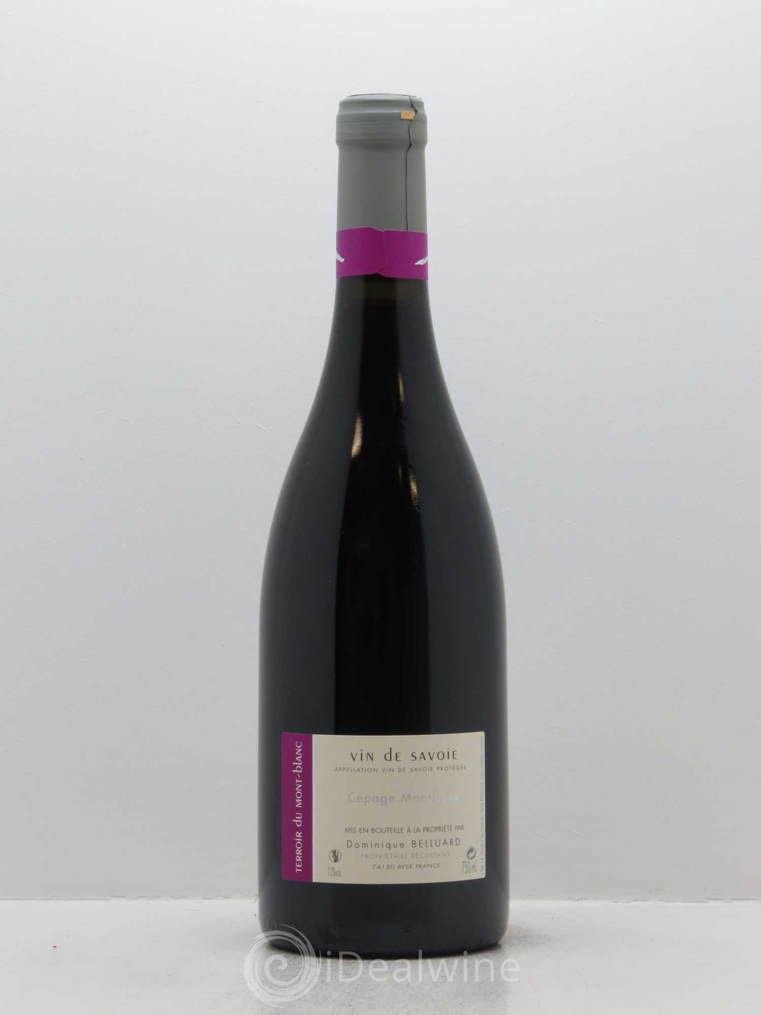 Vin de Savoie Mondeuse Amphore Domaine Belluard 2016 - Lot de 1 bouteille - 1