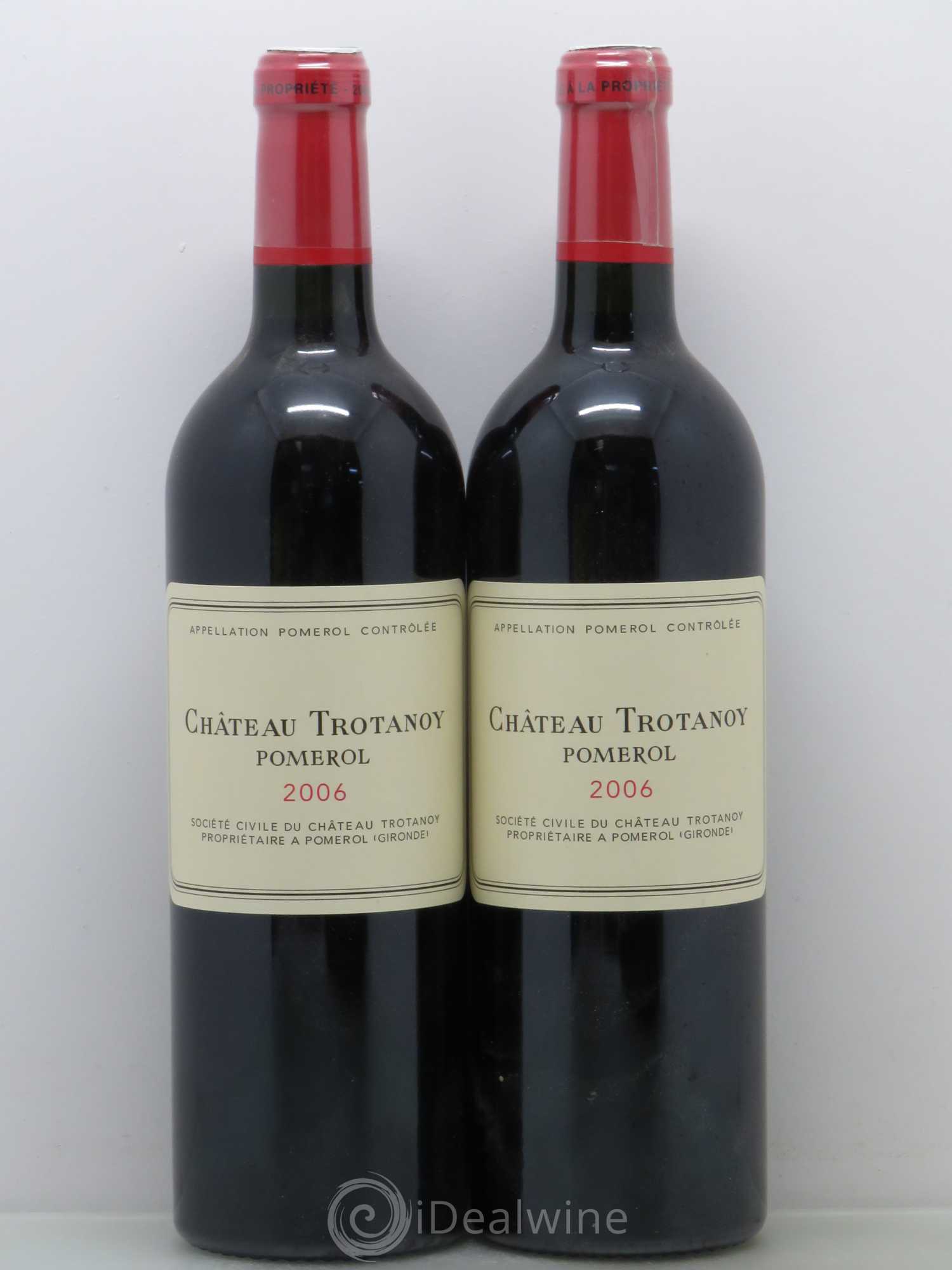 Château Trotanoy 2006 - Lot de 2 bouteilles - 0