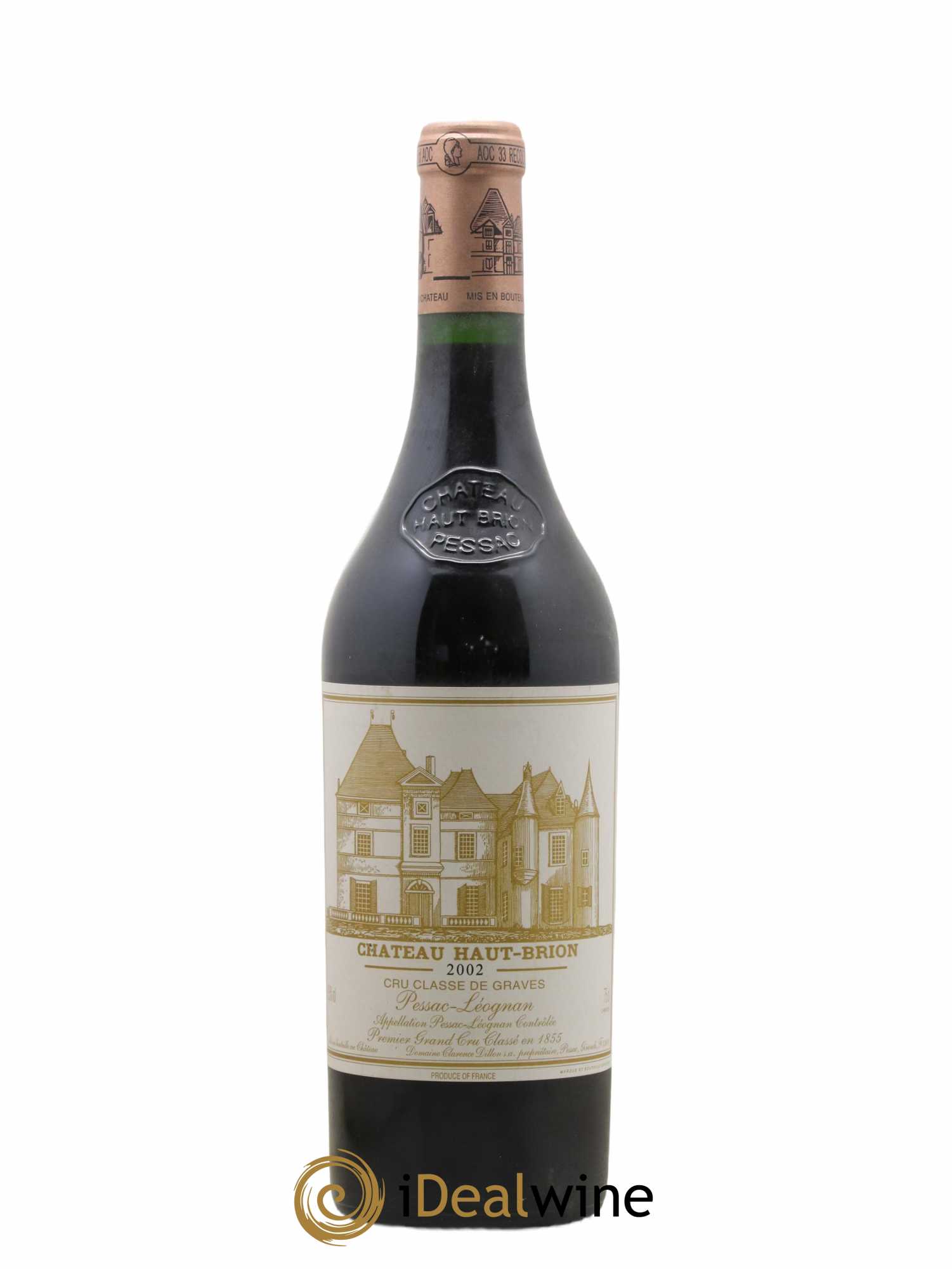 Château Haut Brion 1er Grand Cru Classé 2002 - Lot de 1 bouteille - 0