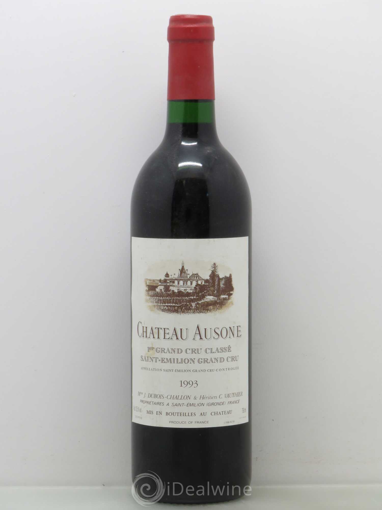 Château Ausone 1er Grand Cru Classé A 1993 - Lot de 1 bouteille - 0